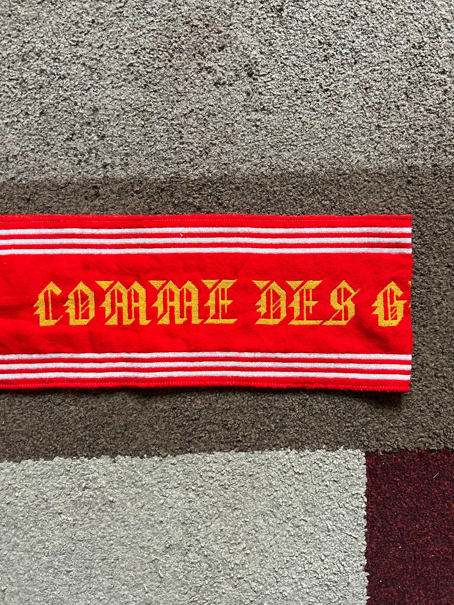 Comme Des Garcons Scarf