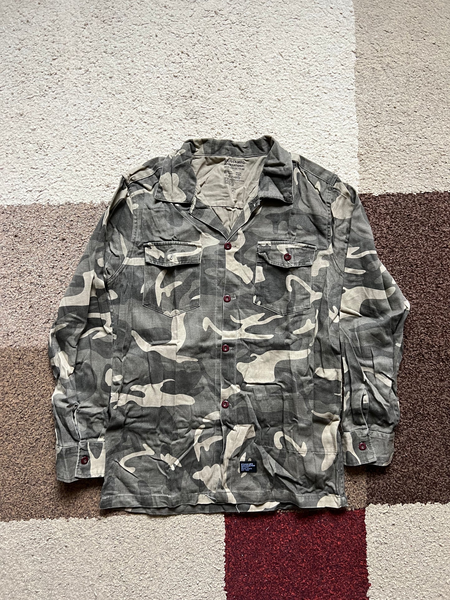 Stüssy Camo Jacket (XL)