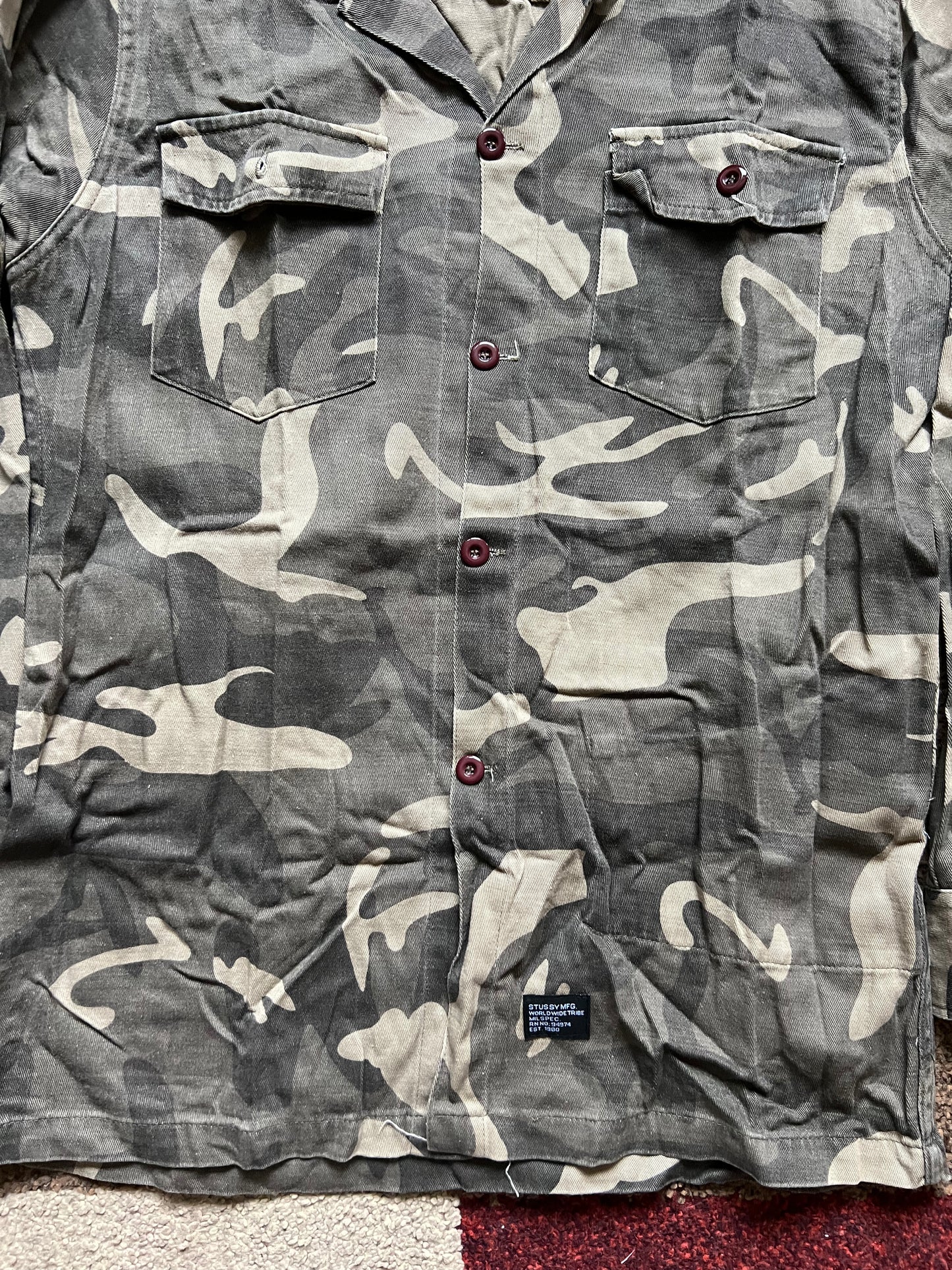Stüssy Camo Jacket (XL)
