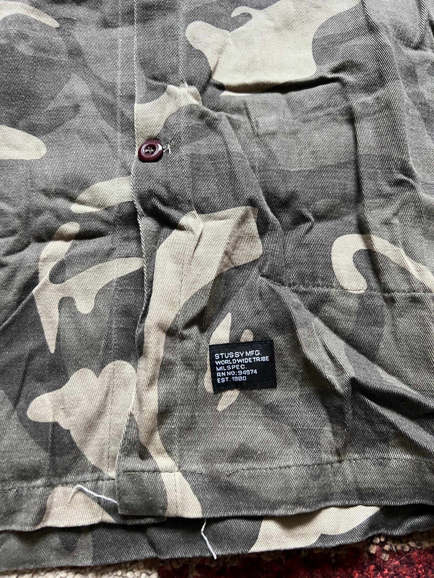 Stüssy Camo Jacket (XL)