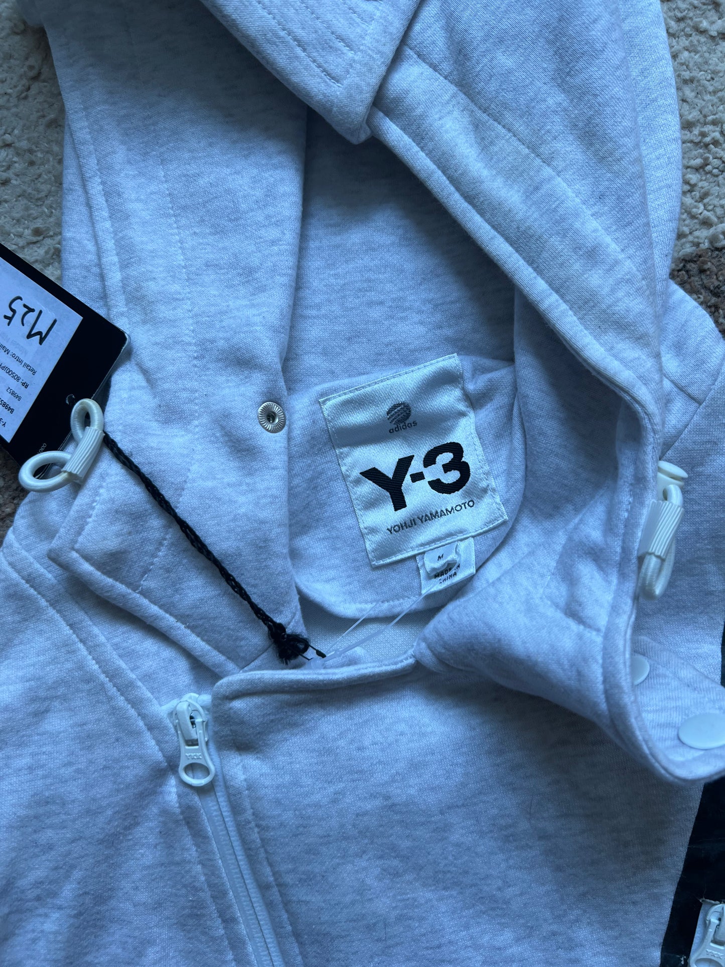Y-3 Yohji Yamamoto Adidas Zip-Hoodie (M)
