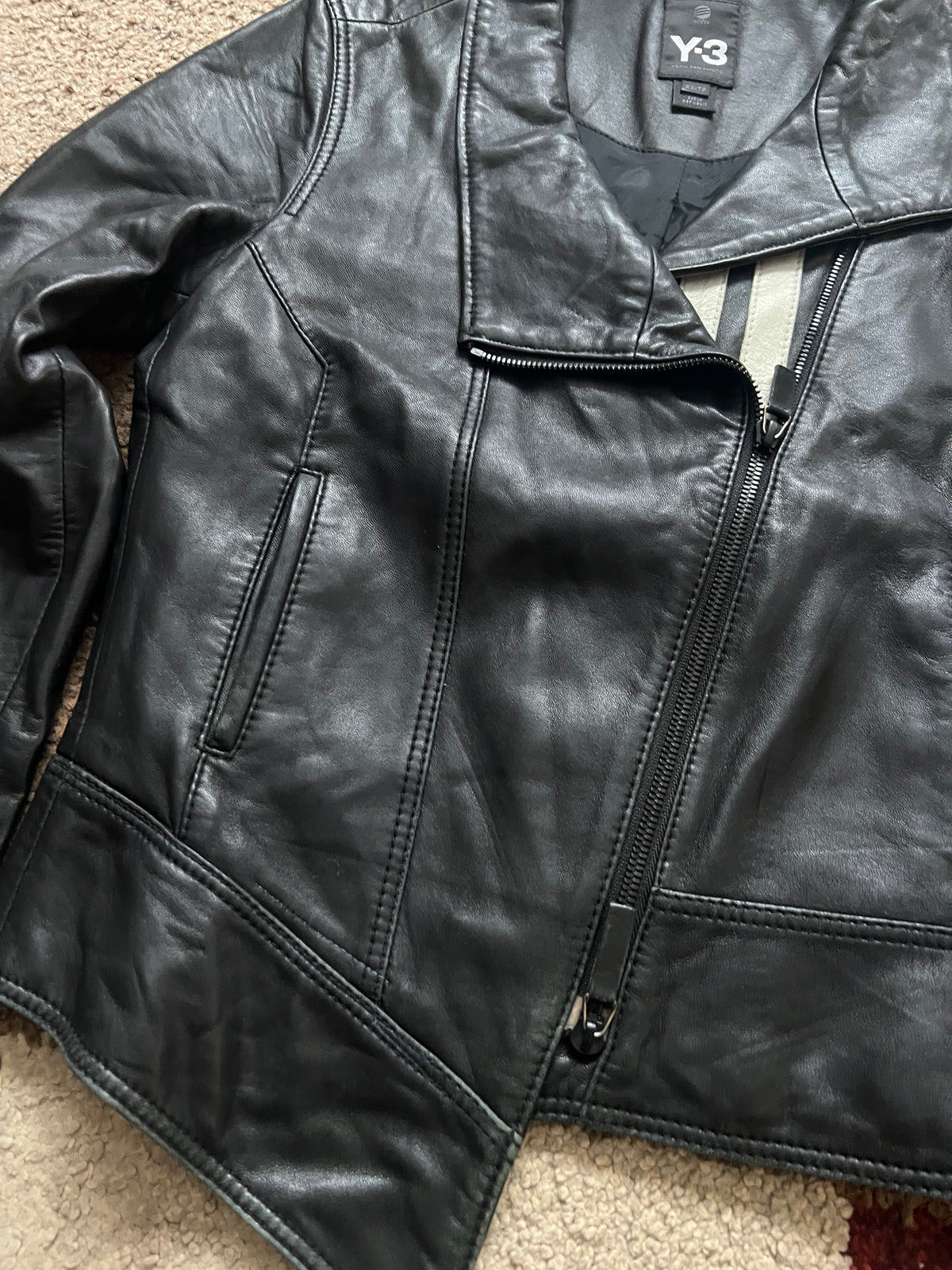Y-3 Yohji Yamamoto Adidas Biker Jacket (XS)
