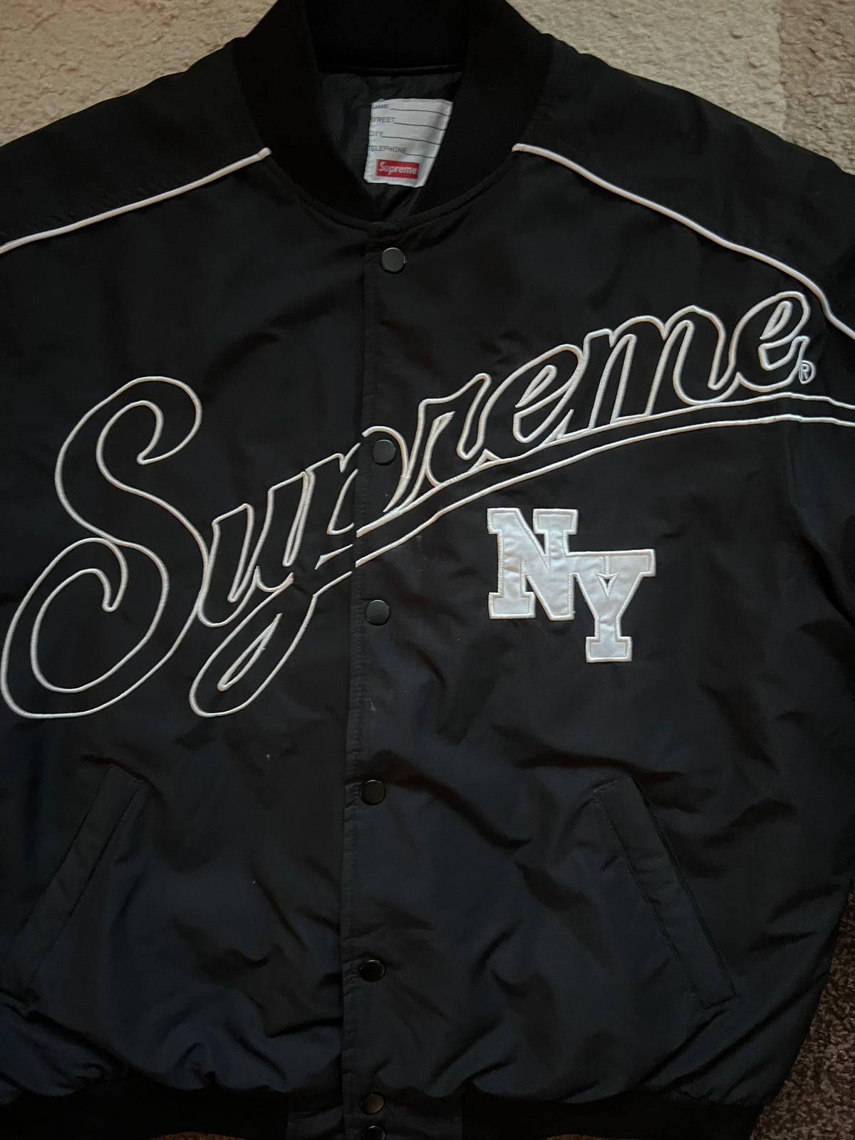 Supreme NY Bomber Jacke
