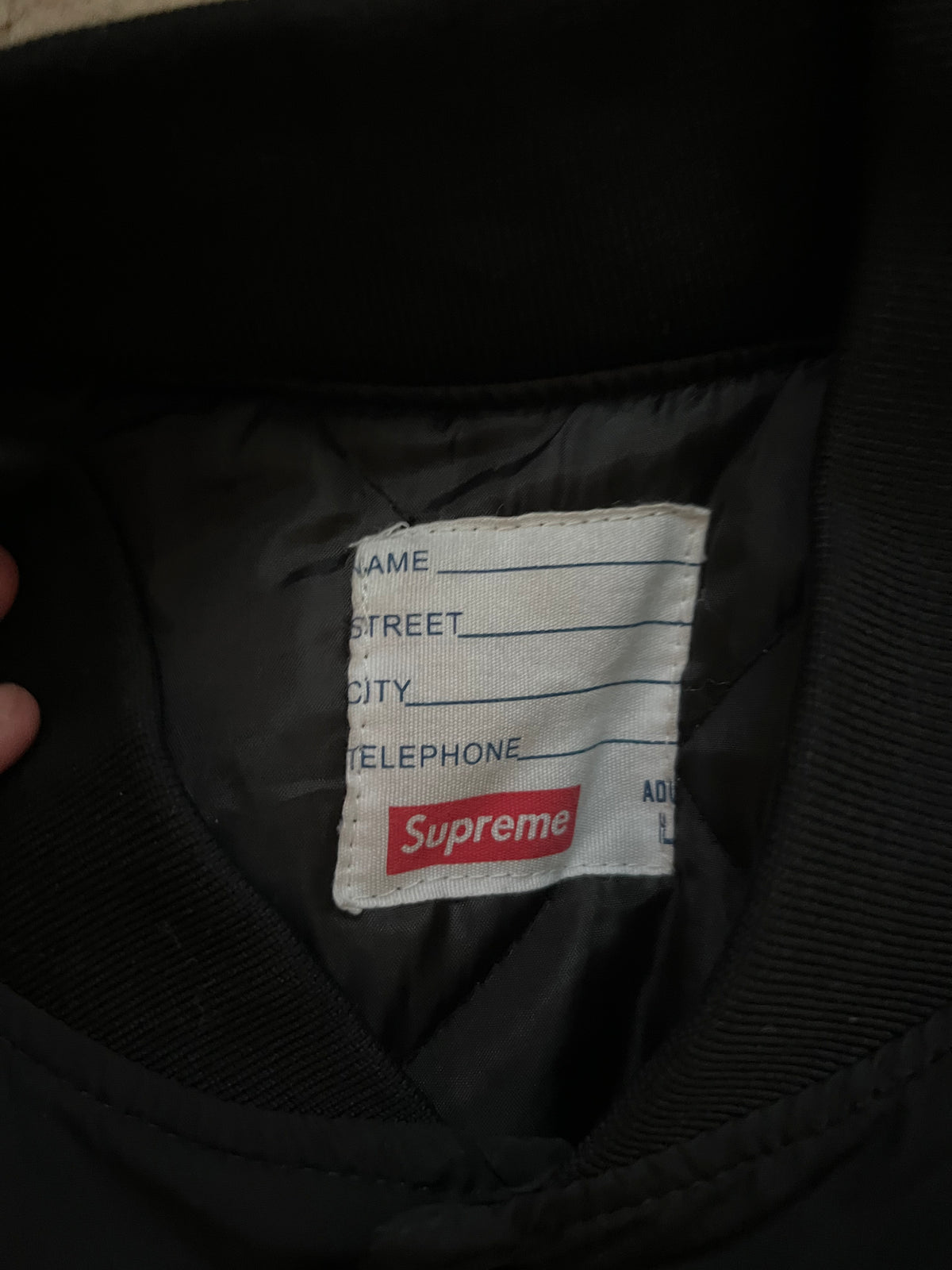Supreme NY Bomber Jacke