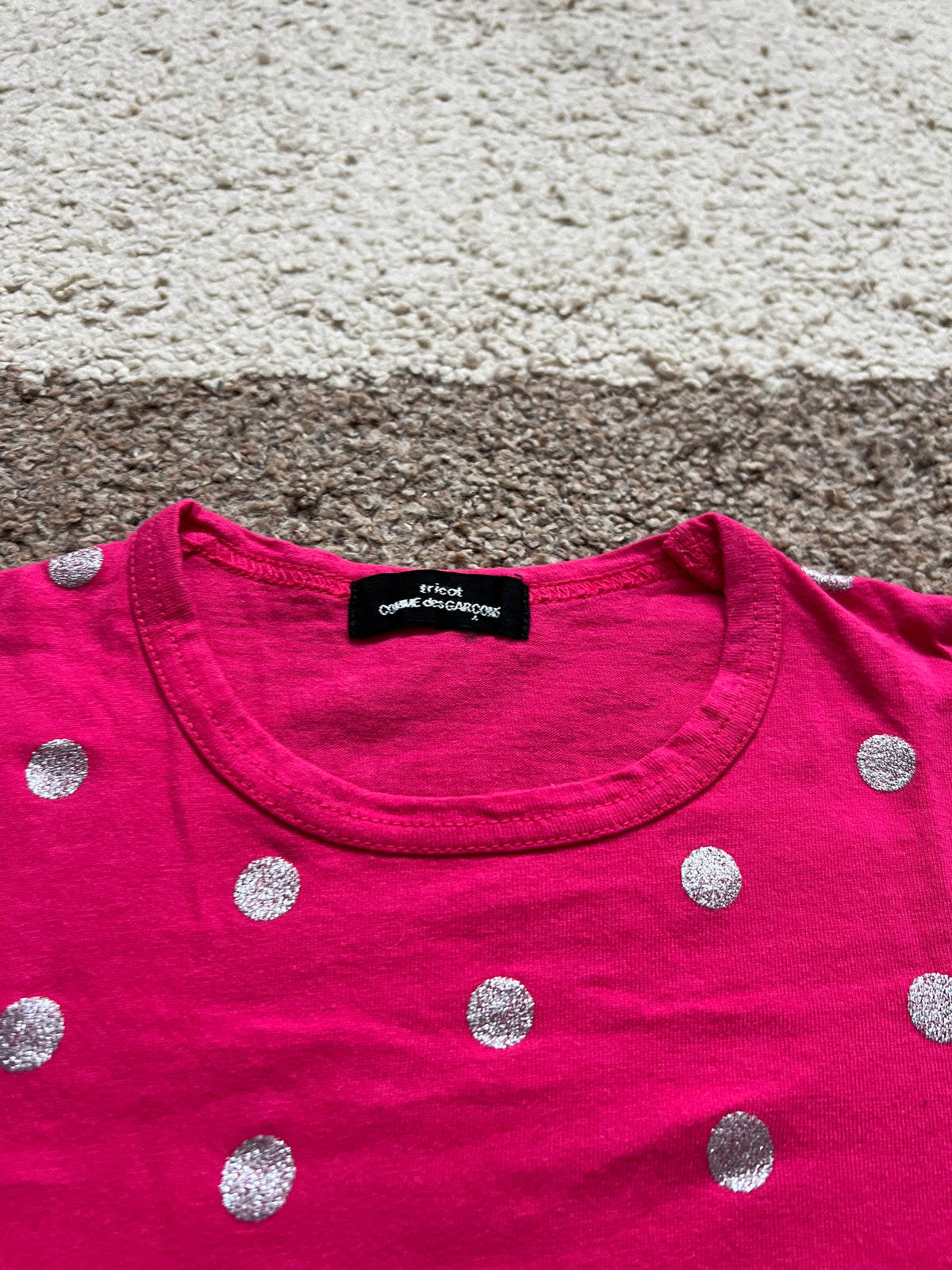 Comme Des Garcons tricot T-Shirt (S)