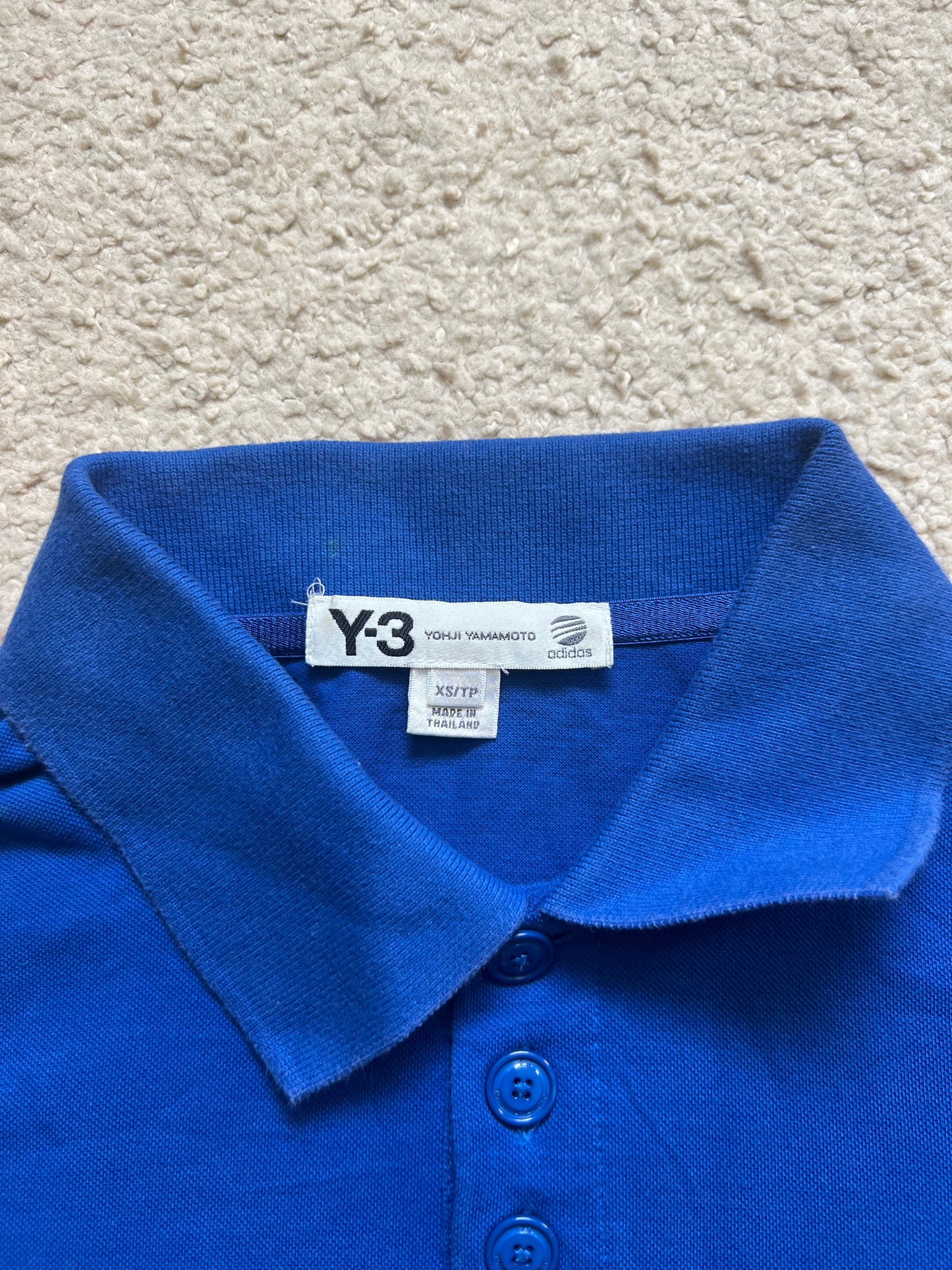 Y-3 Yohji Yamamoto Adidas Polo Shirt (XS)