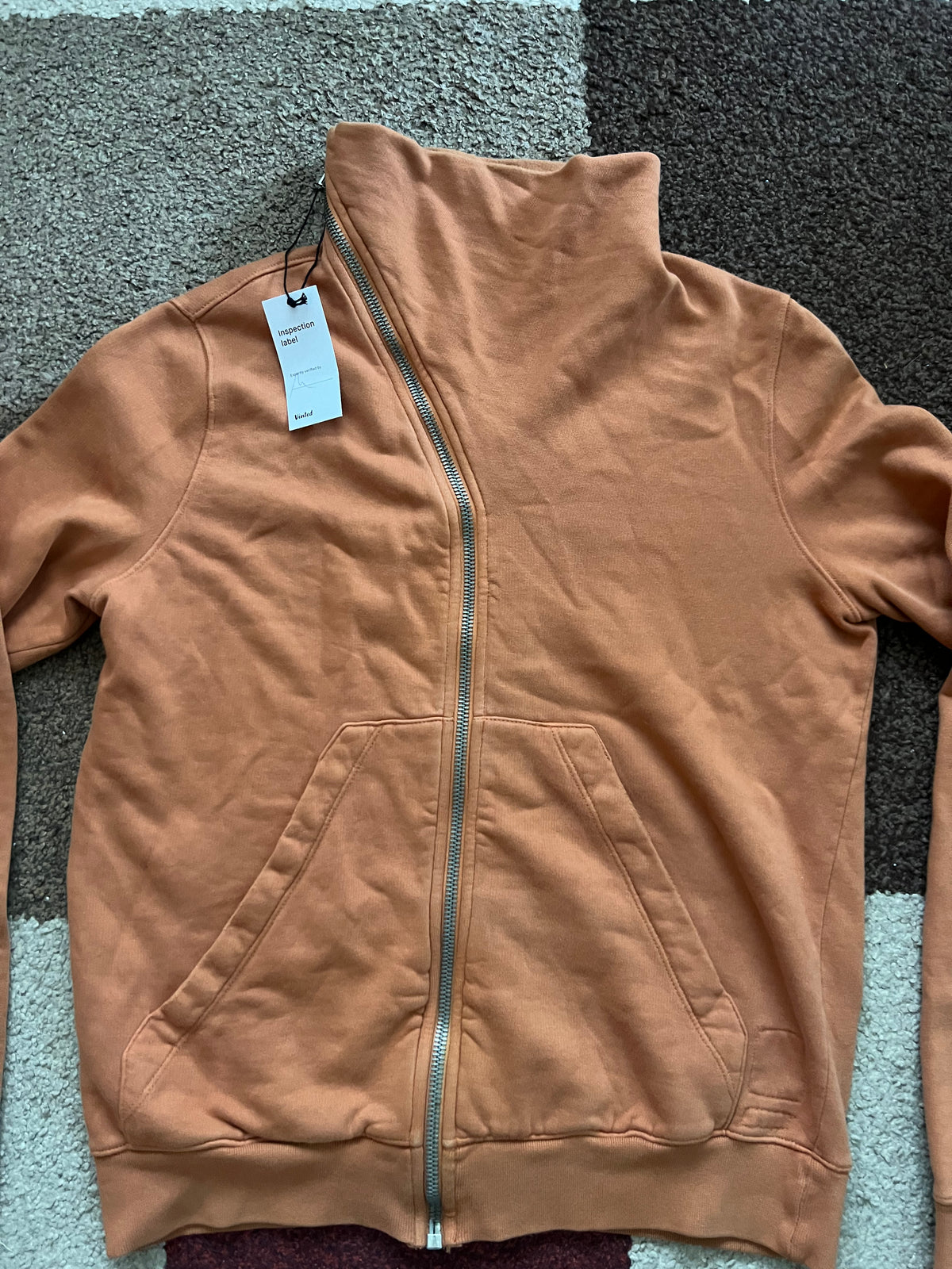 Rick Owens Zip Hoodie