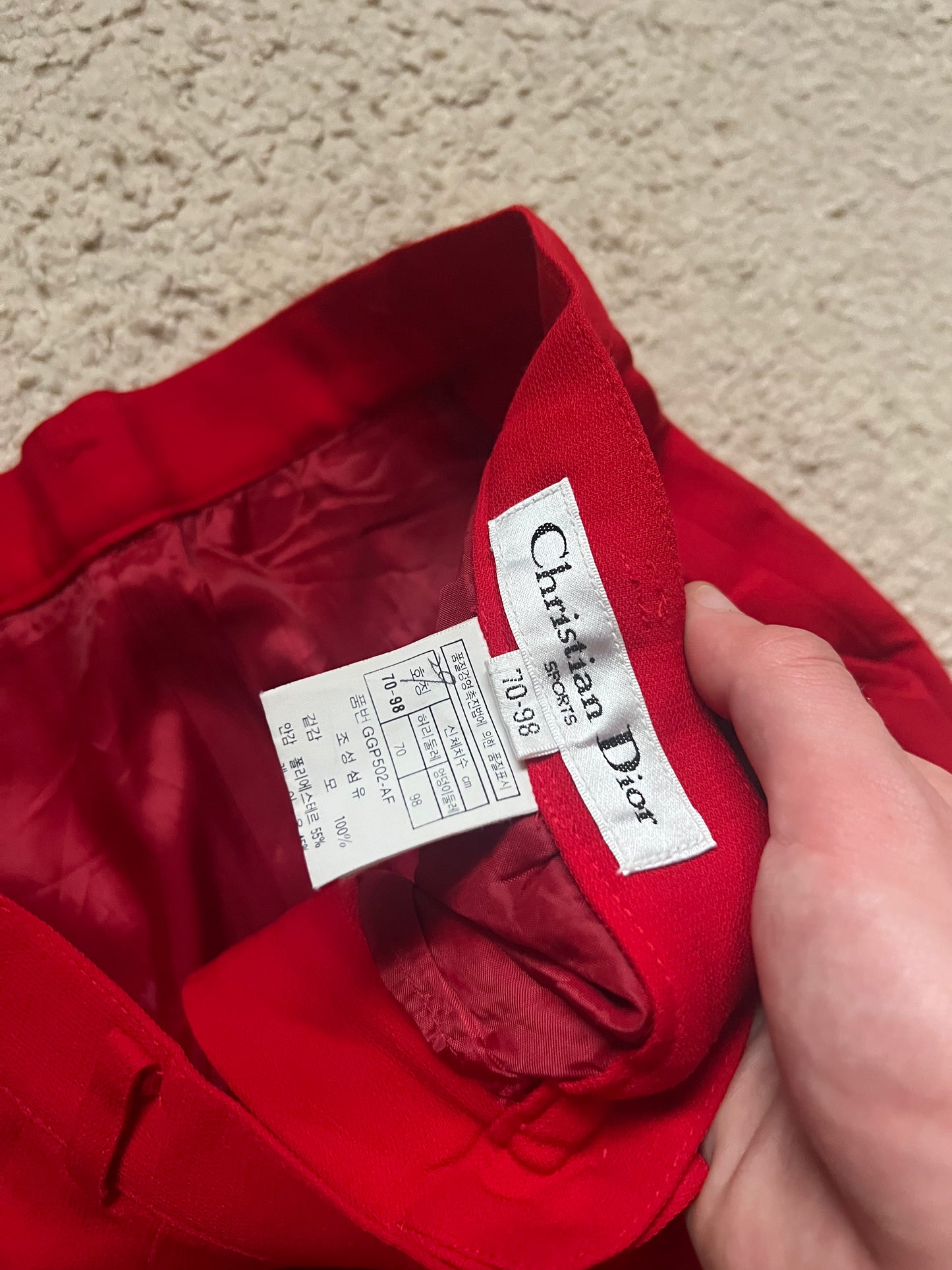 Christian Dior Sports Pants (S)