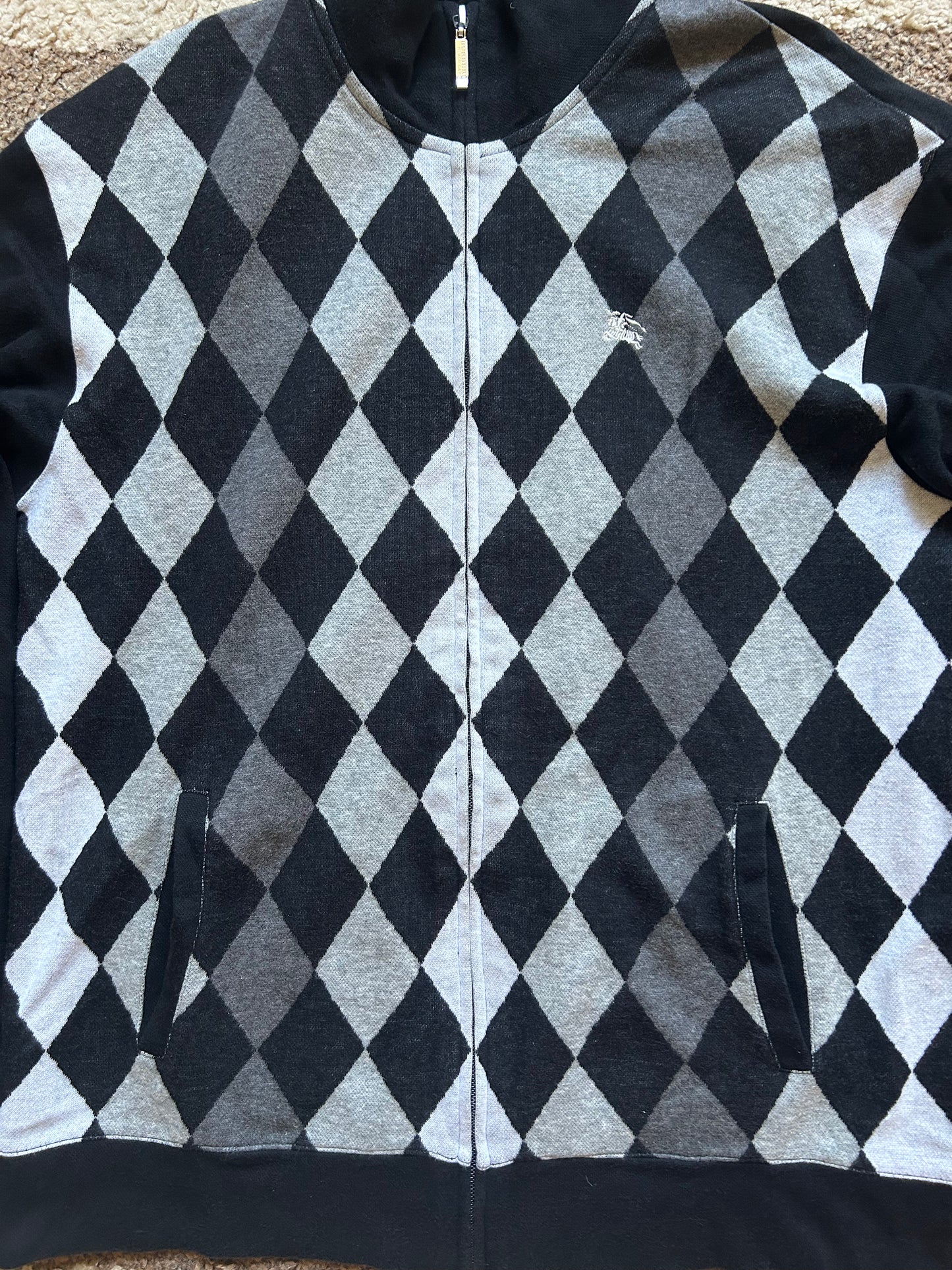 Burberry Black Label Knit Zipper (M)