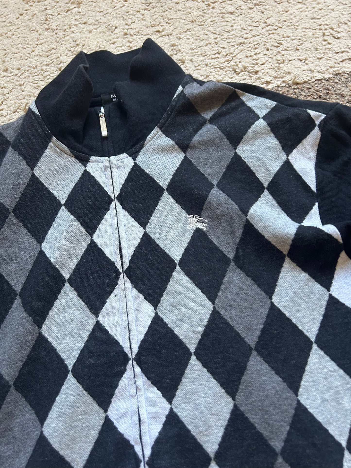 Burberry Black Label Knit Zipper (M)