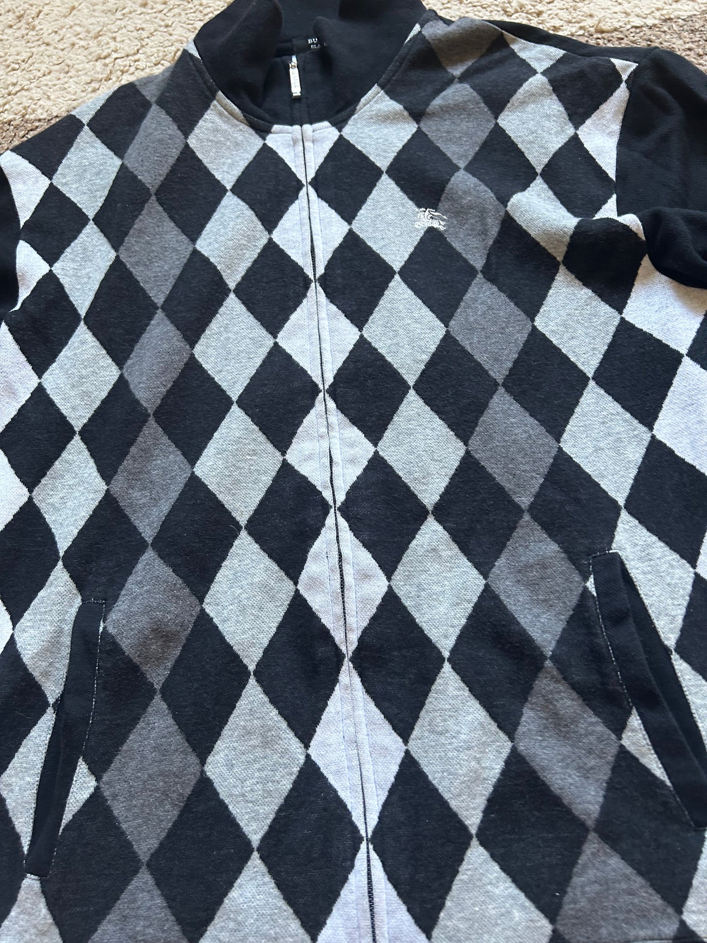 Burberry Black Label Knit Zipper (M)
