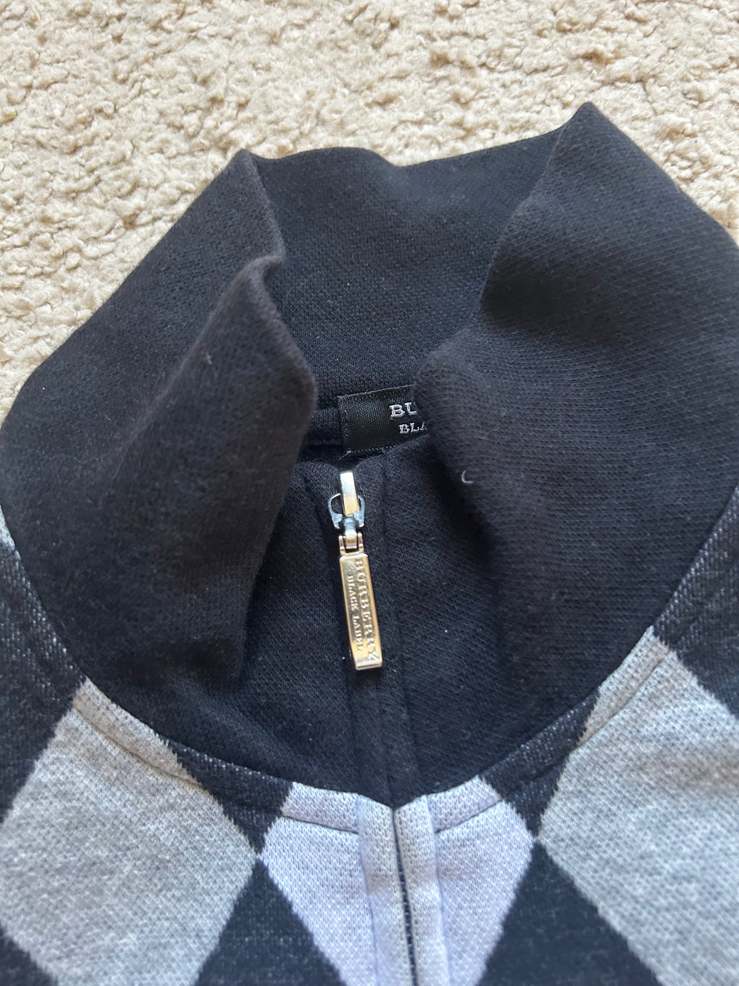 Burberry Black Label Knit Zipper (M)