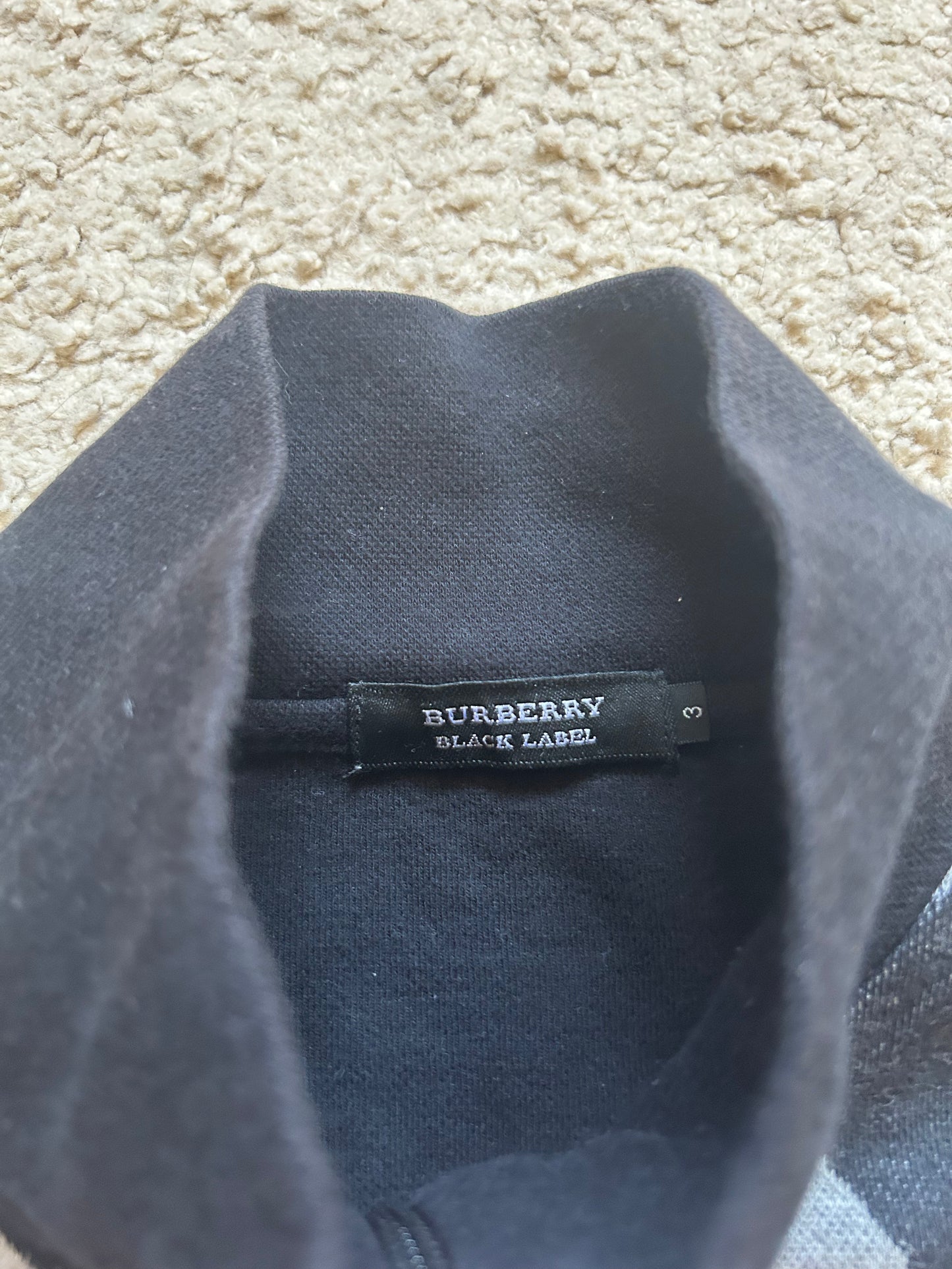 Burberry Black Label Knit Zipper (M)