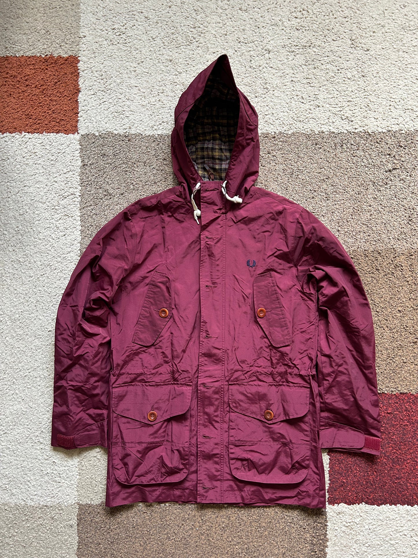 Fred Perry Parka Jacket (XS)