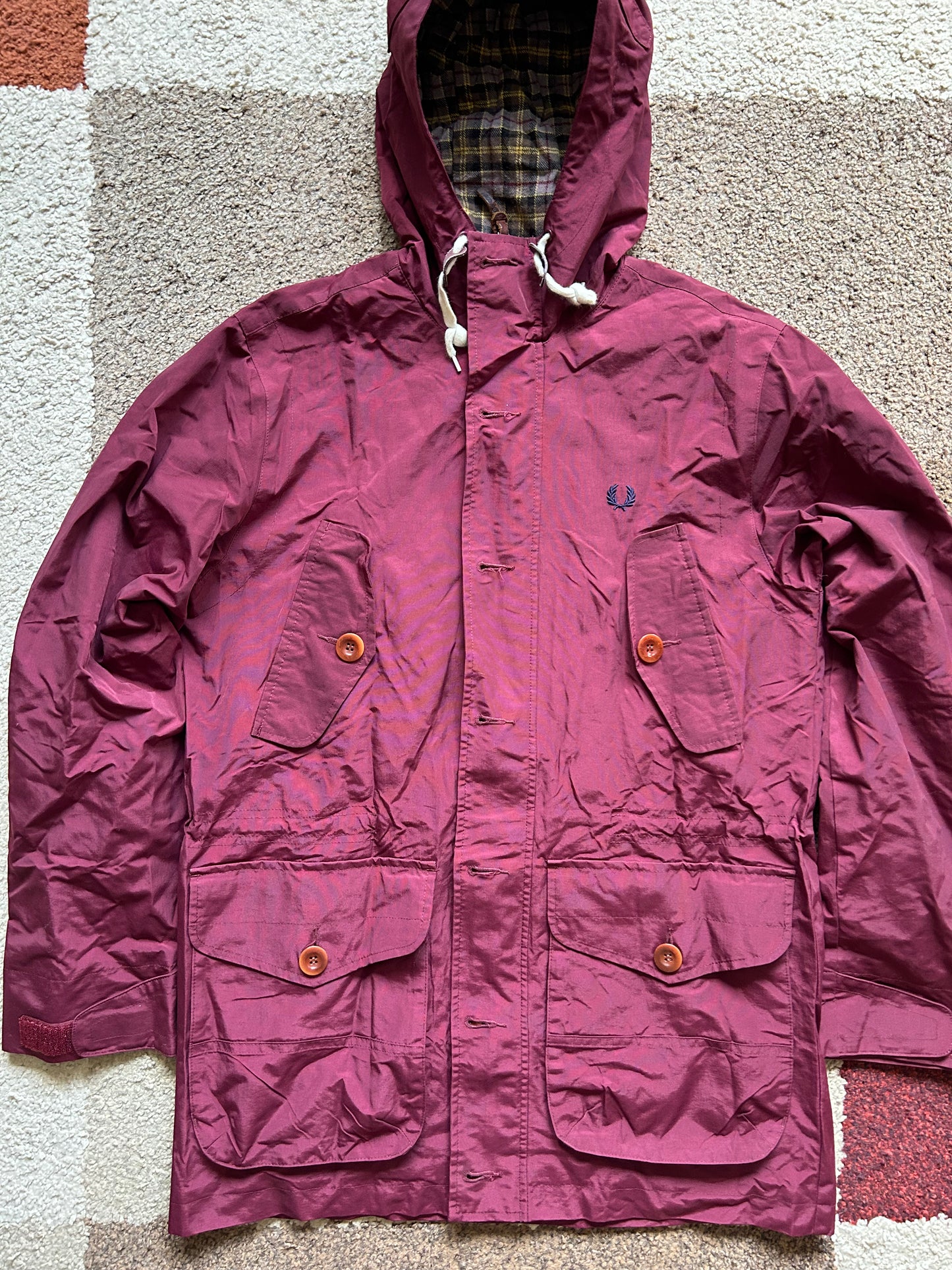 Fred Perry Parka Jacket (XS)