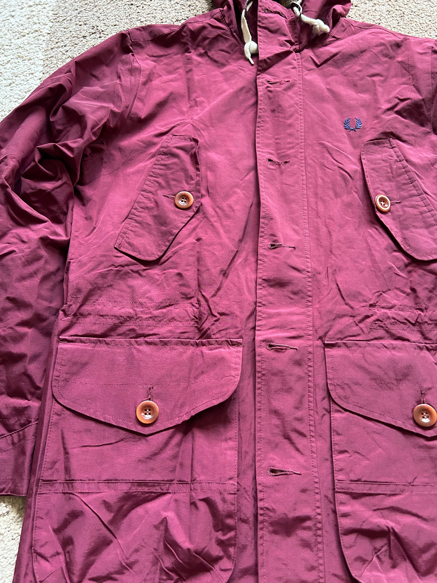 Fred Perry Parka Jacket (XS)