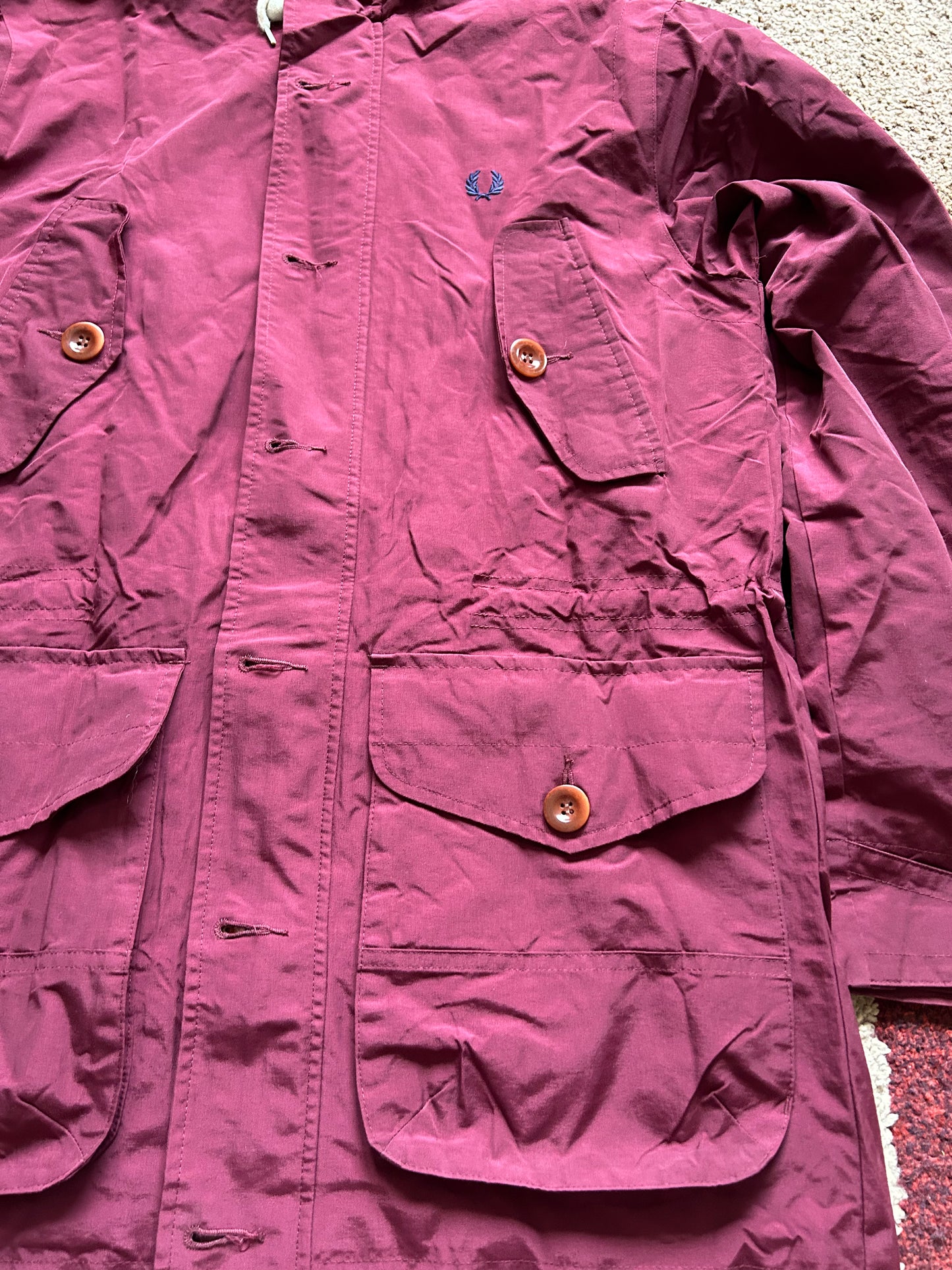 Fred Perry Parka Jacket (XS)