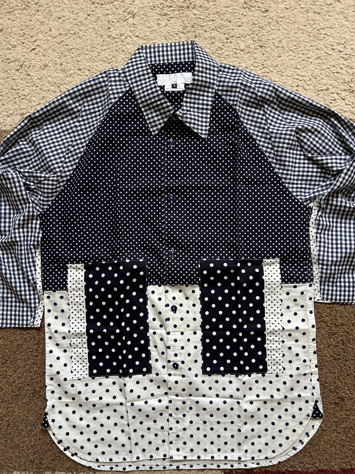 Comme Des Garcons "GANRYU" Hemd (S)