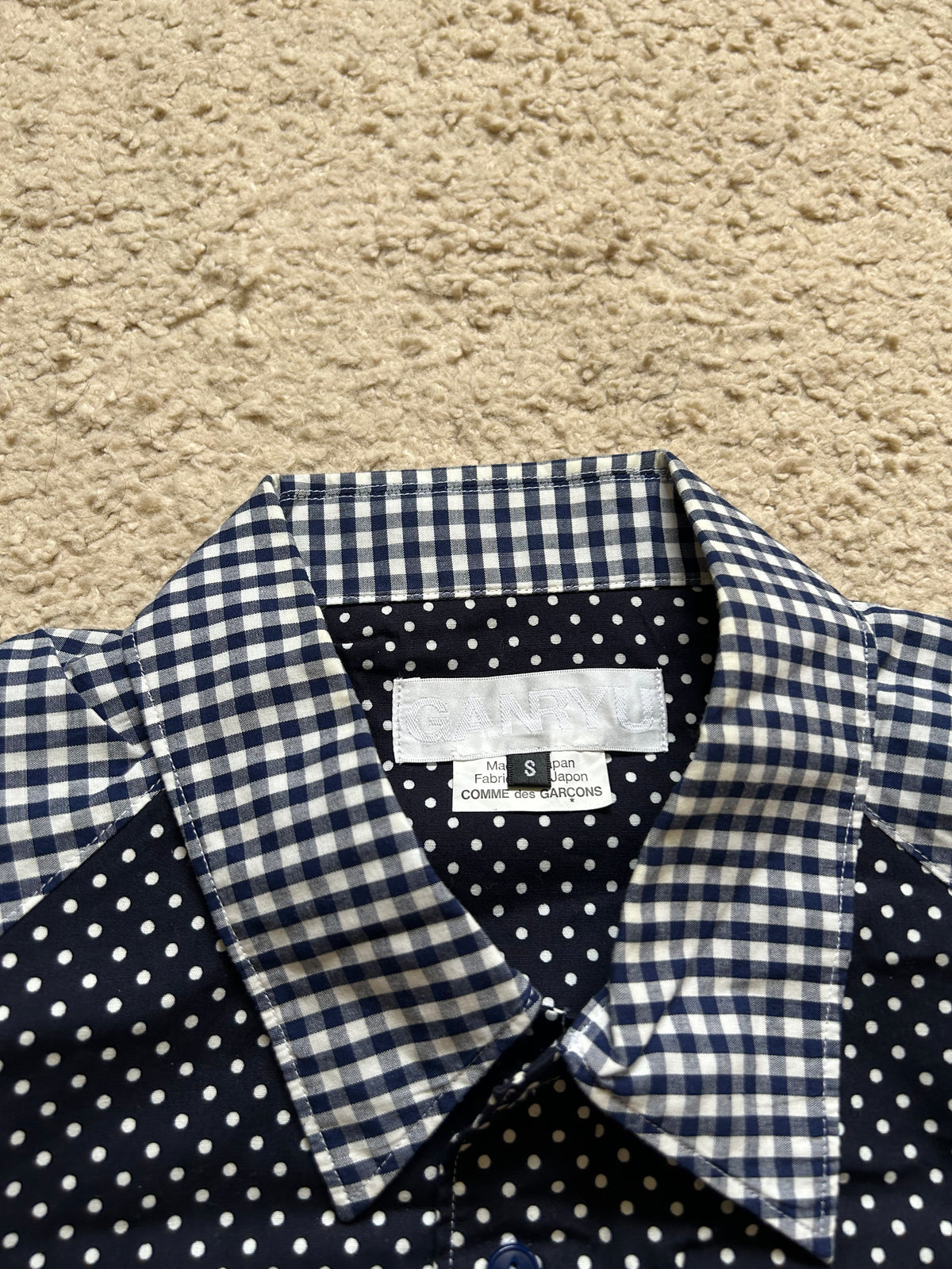 Comme Des Garcons "GANRYU" Hemd (S)