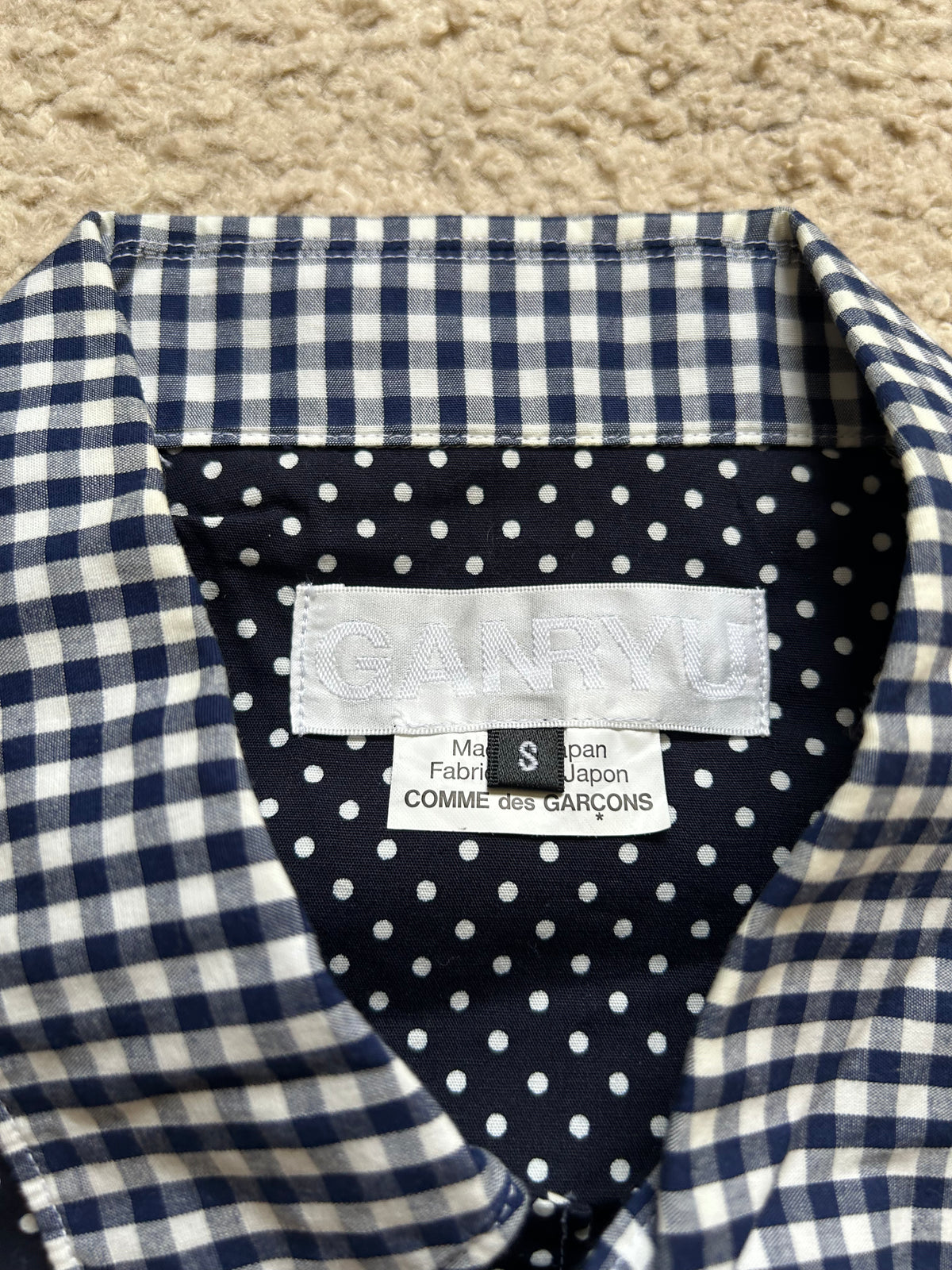 Comme Des Garcons "GANRYU" Hemd (S)