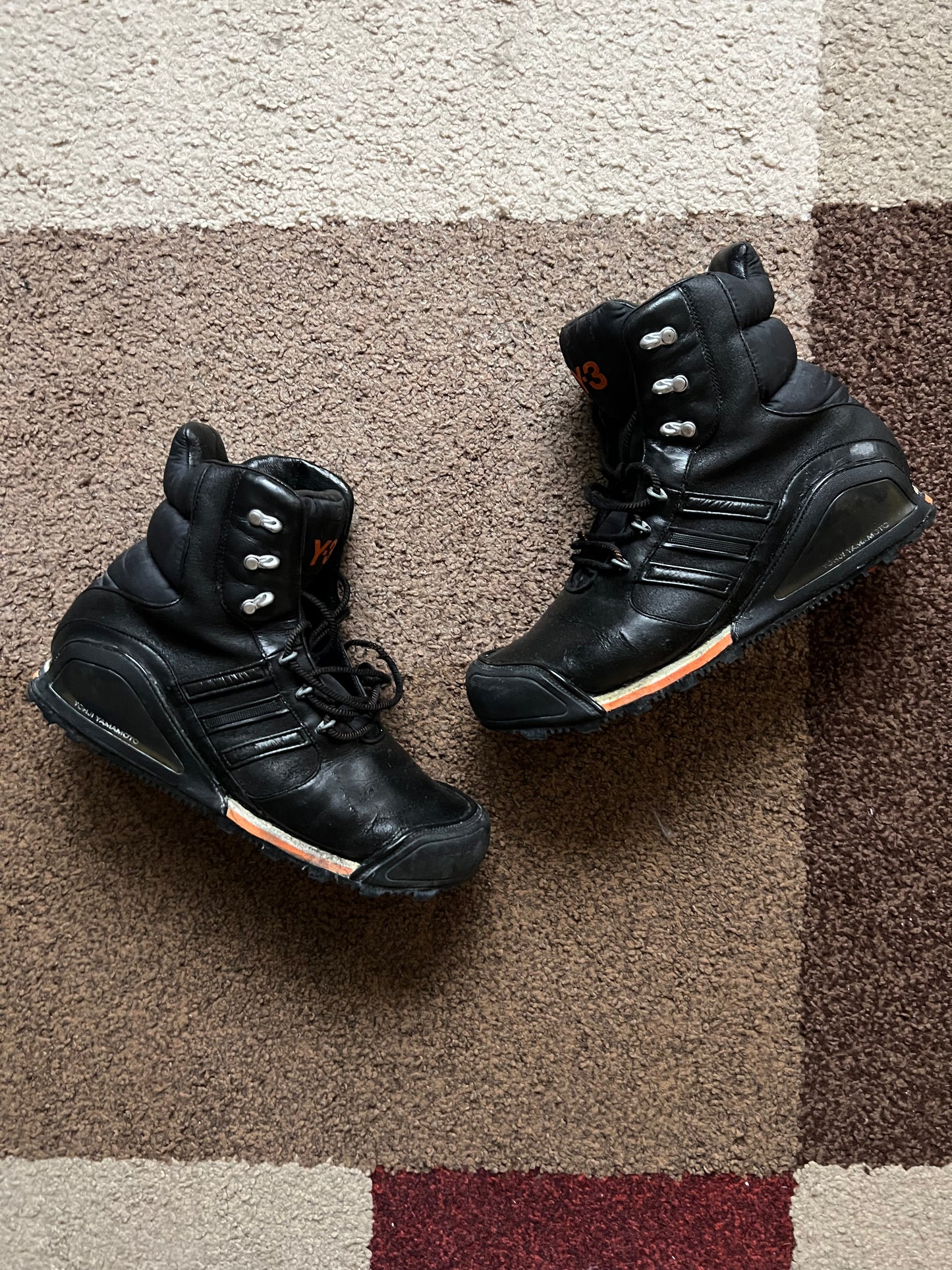Y-3 Yohji Yamamoto Hiking Boots