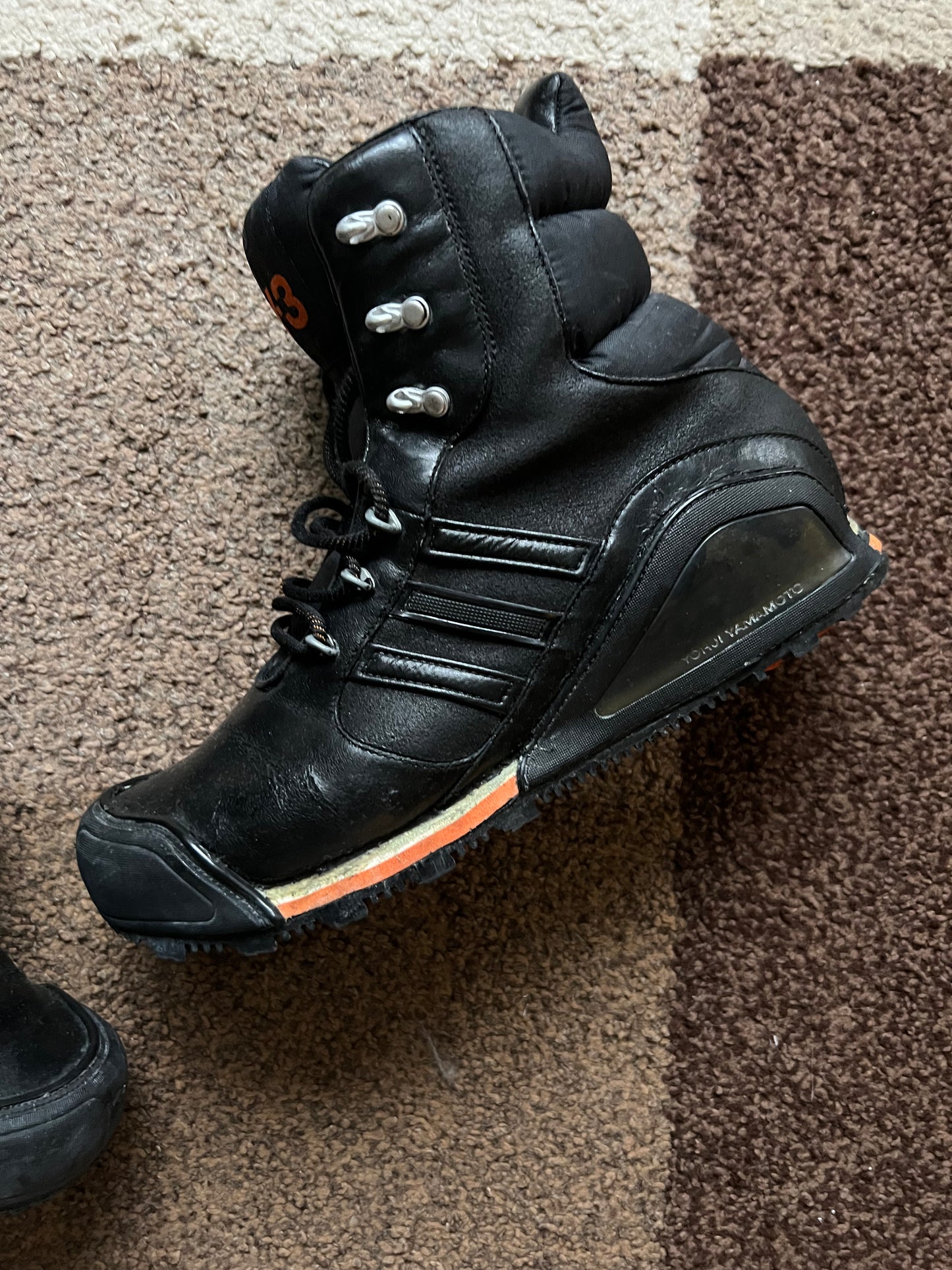 Y-3 Yohji Yamamoto Hiking Boots
