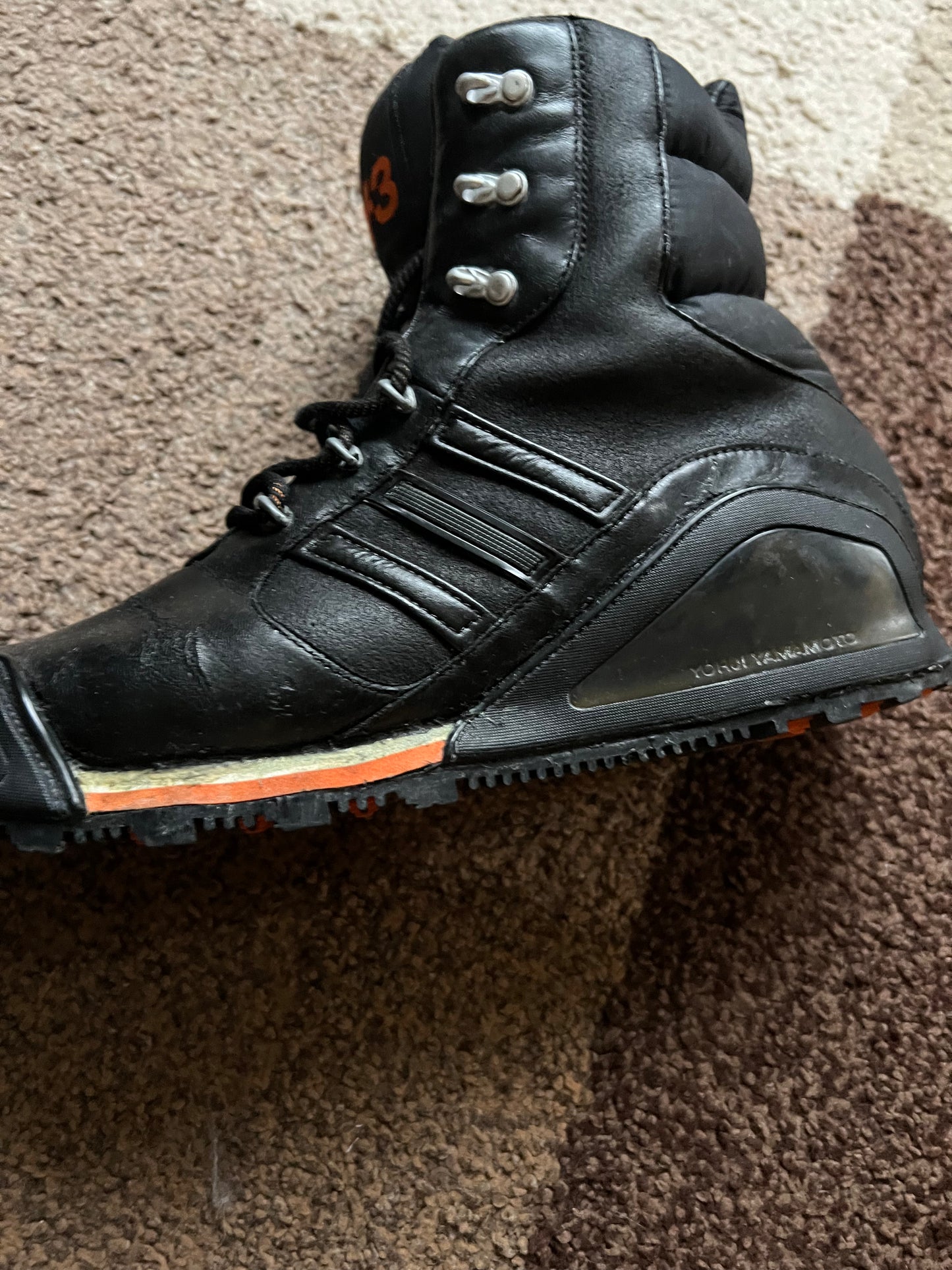Y-3 Yohji Yamamoto Hiking Boots
