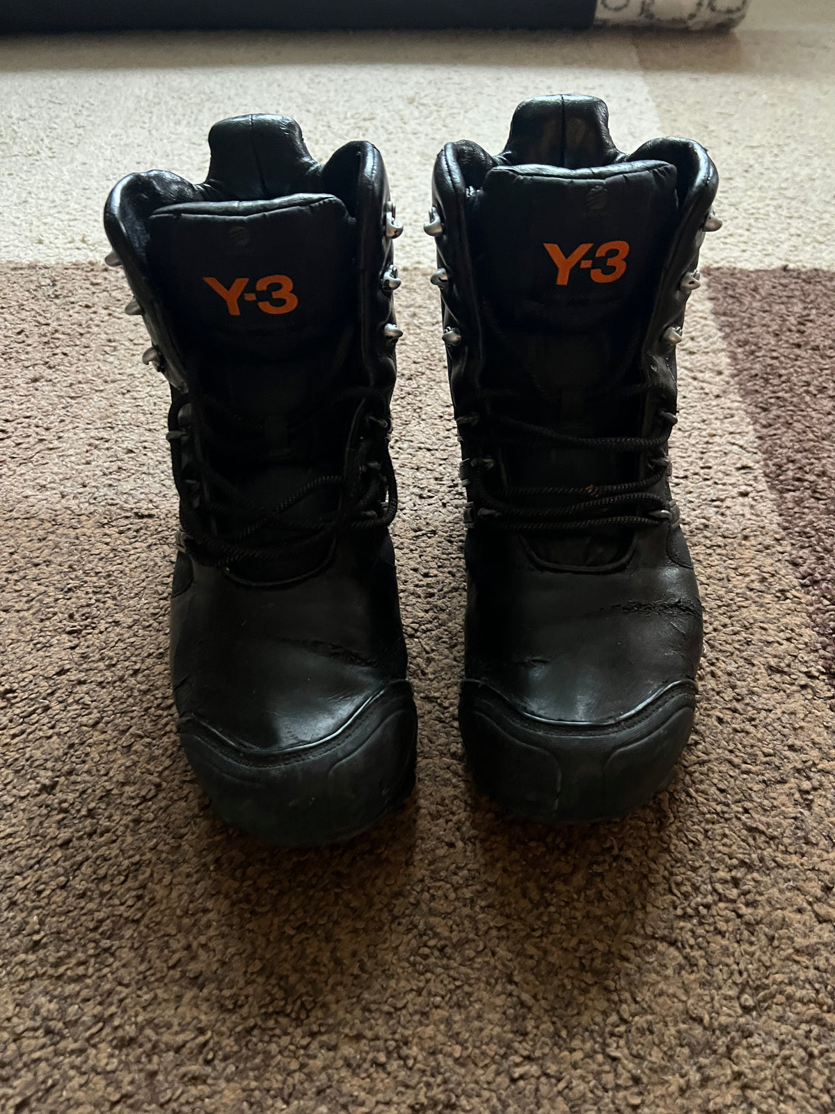 Y-3 Yohji Yamamoto Hiking Boots