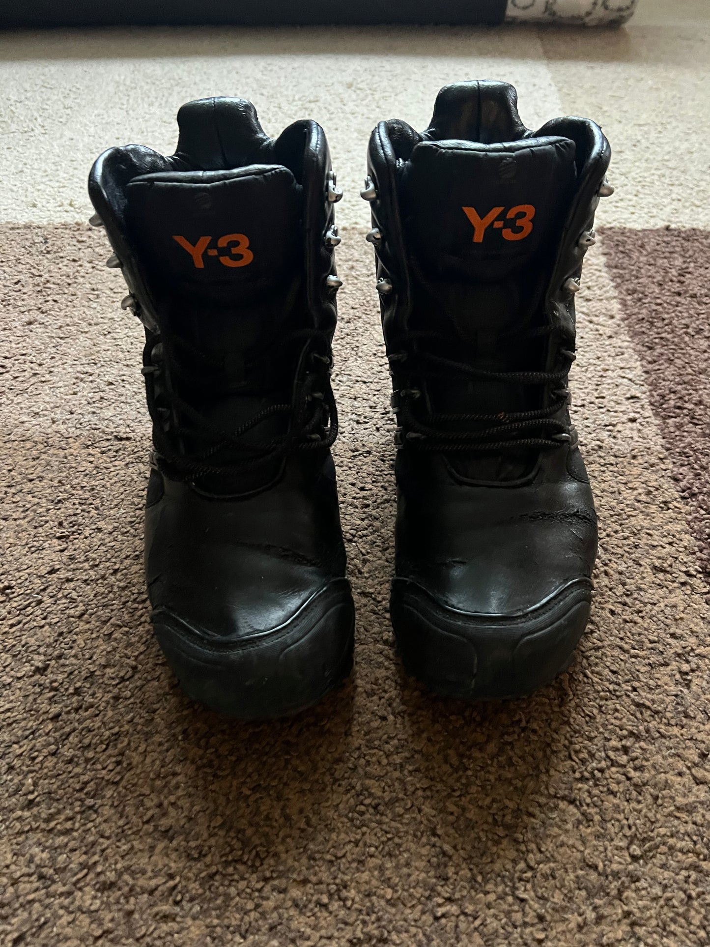 Y-3 Yohji Yamamoto Hiking Boots