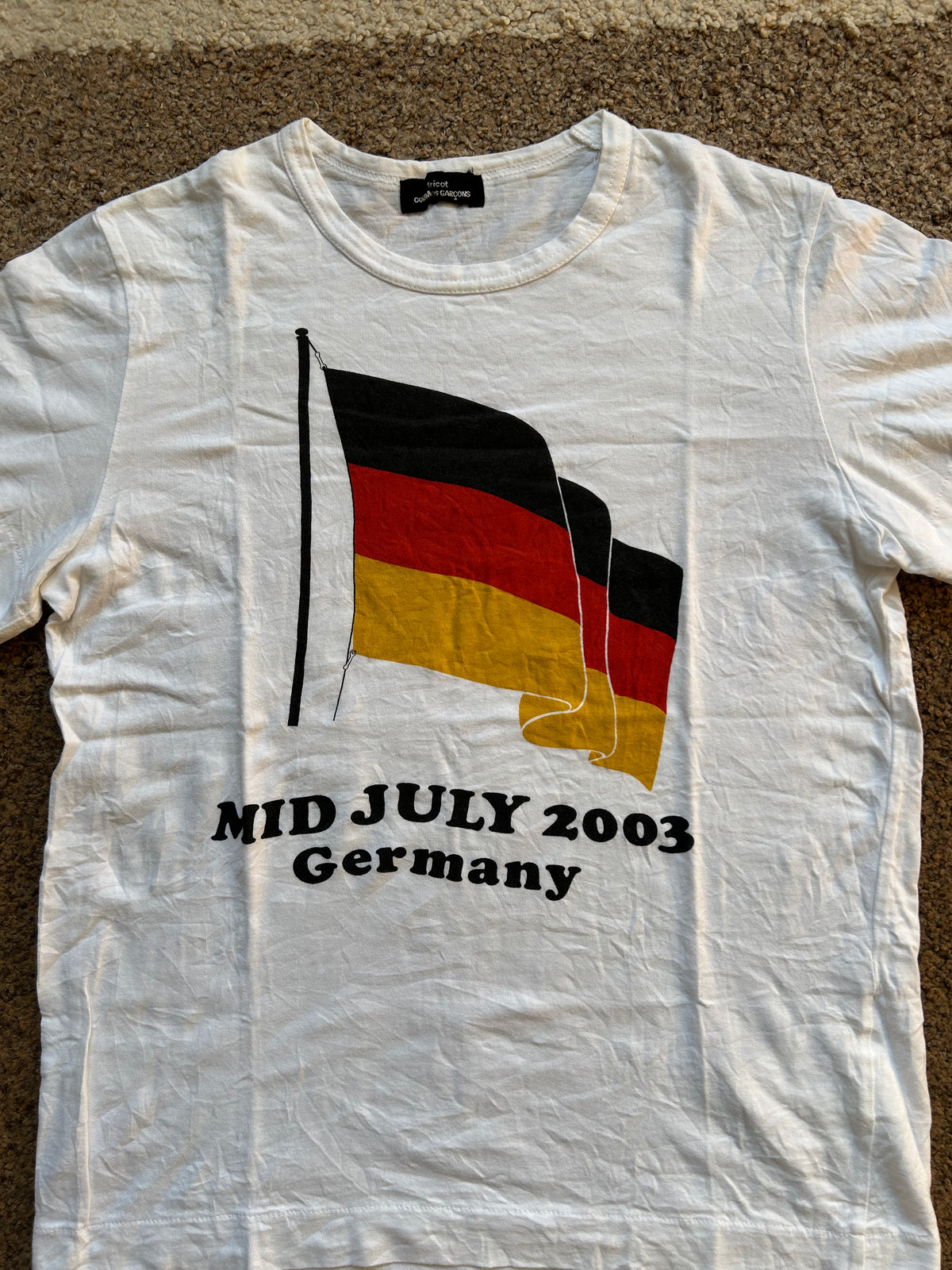 Comme des Garcons tricot "Germany" T-Shirt (S)