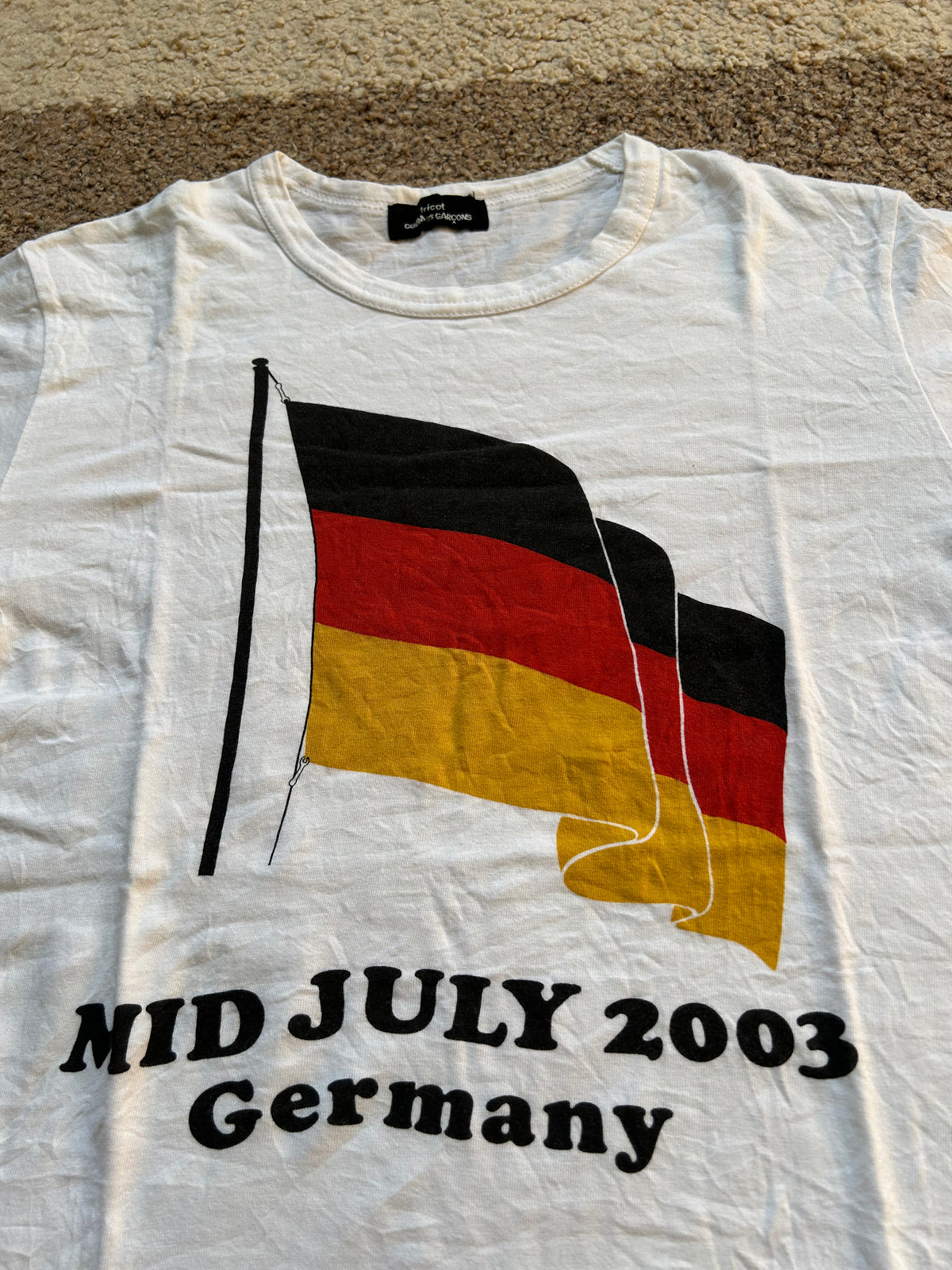 Comme des Garcons tricot "Germany" T-Shirt (S)