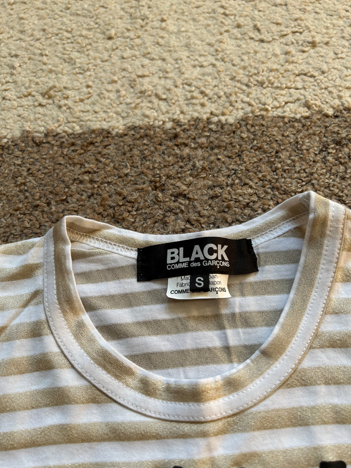 Comme Des Garcons BLACK "LOVE HOY HOPE" Longsleeve (S)
