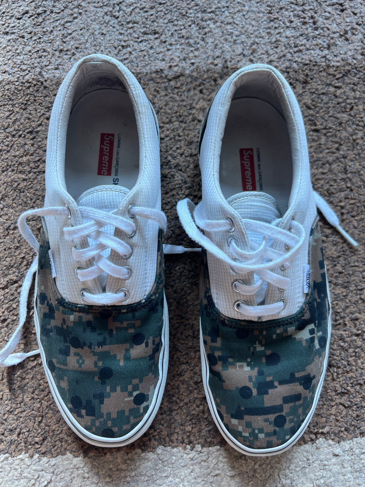 Comme Des Garcons x Supreme Vans (44.5)
