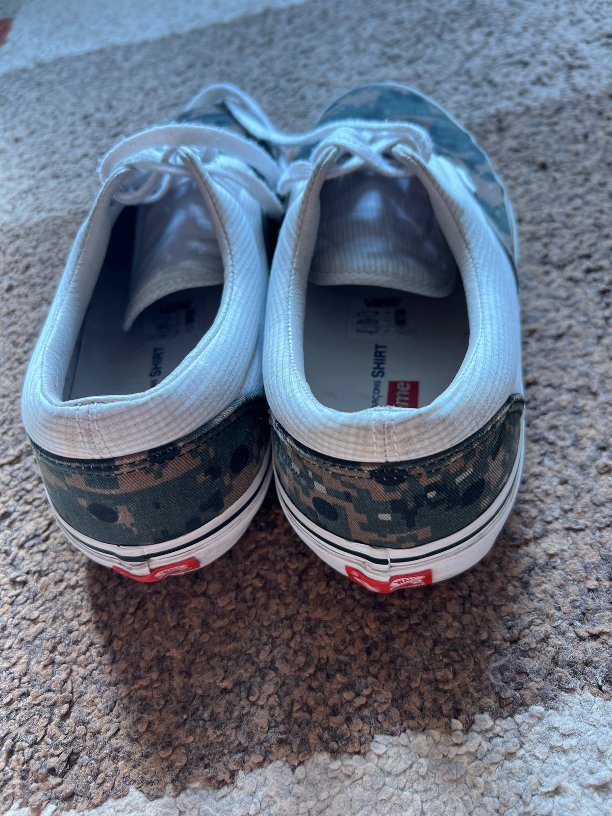 Comme Des Garcons x Supreme Vans (44.5)