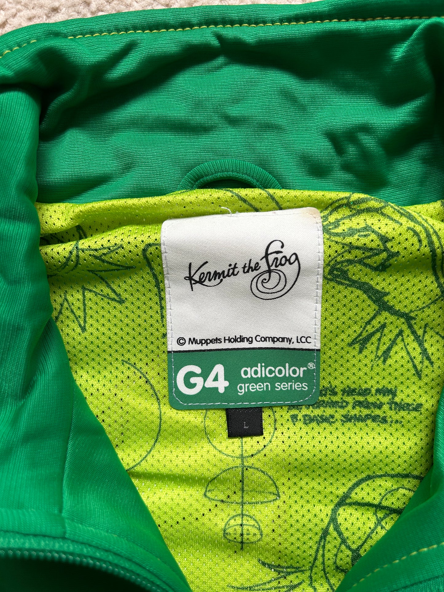 Adidas "Kermit the Frog" Jacket (L)