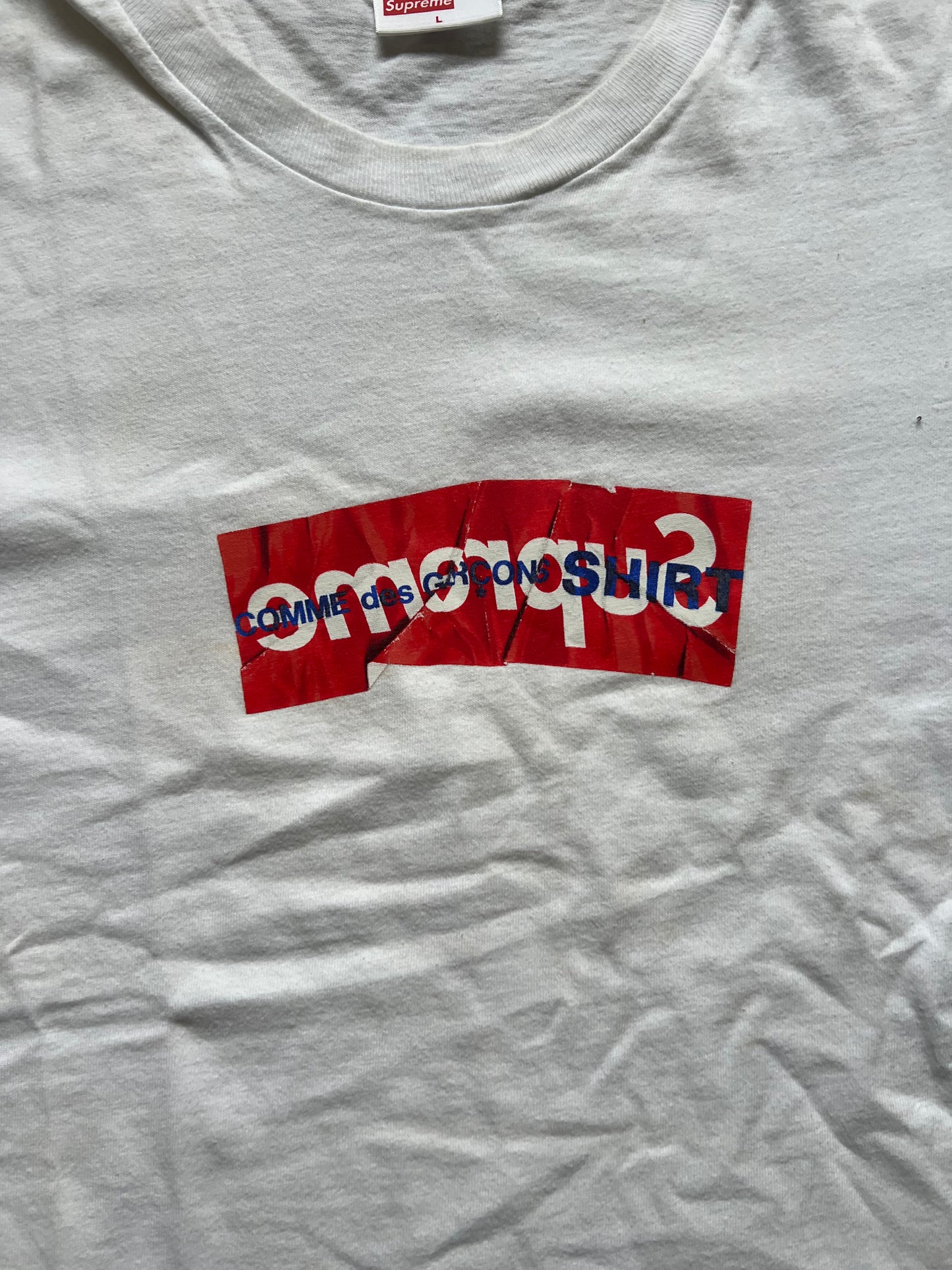 Supreme x Comme Des Garcons T-Shirt (L)