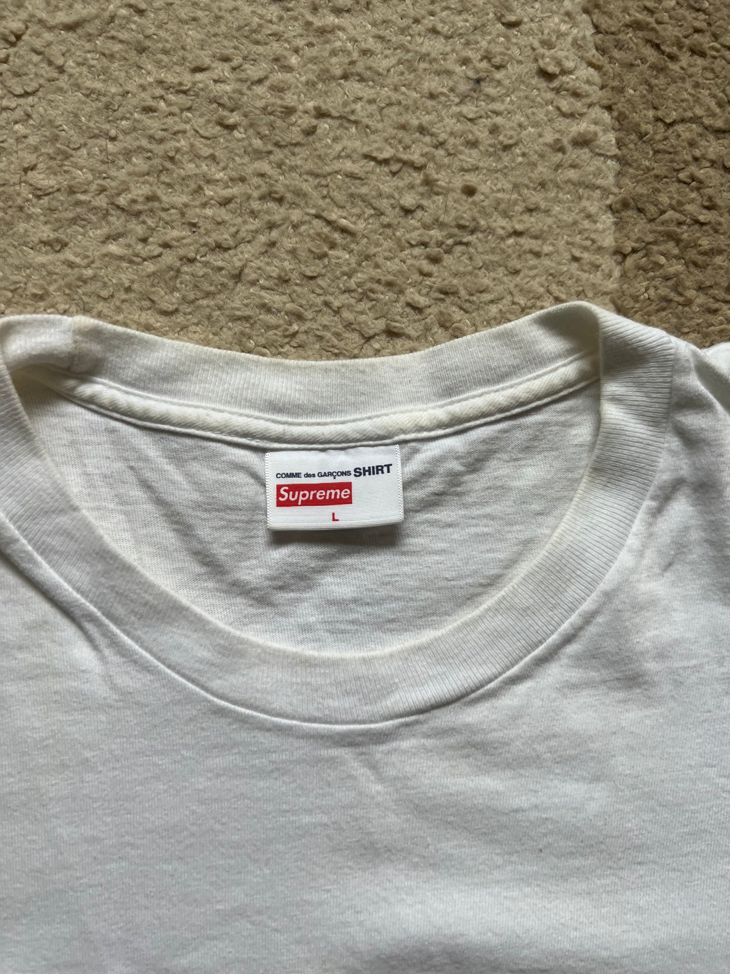 Supreme x Comme Des Garcons T-Shirt (L)