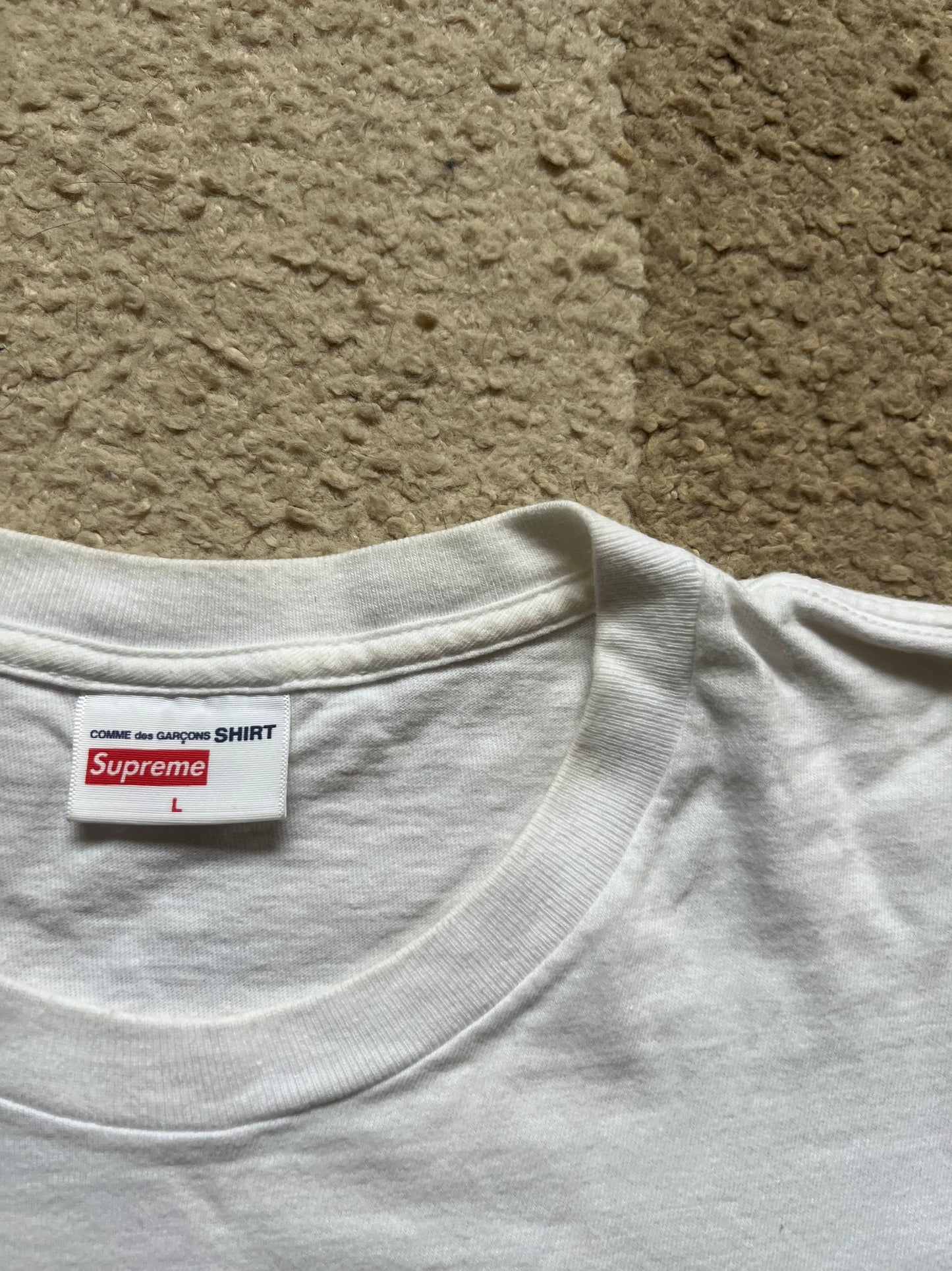 Supreme x Comme Des Garcons T-Shirt (L)