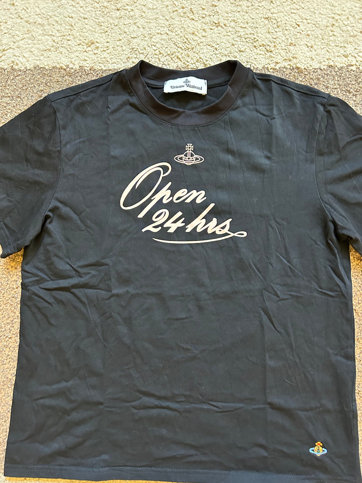 Vivienne Westwood "Open 24 hrs" T-Shirt (M)