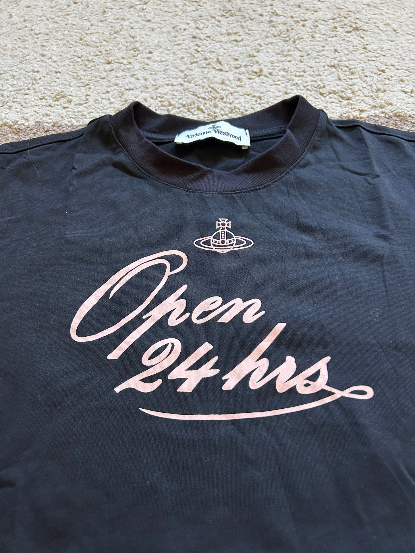 Vivienne Westwood "Open 24 hrs" T-Shirt (M)