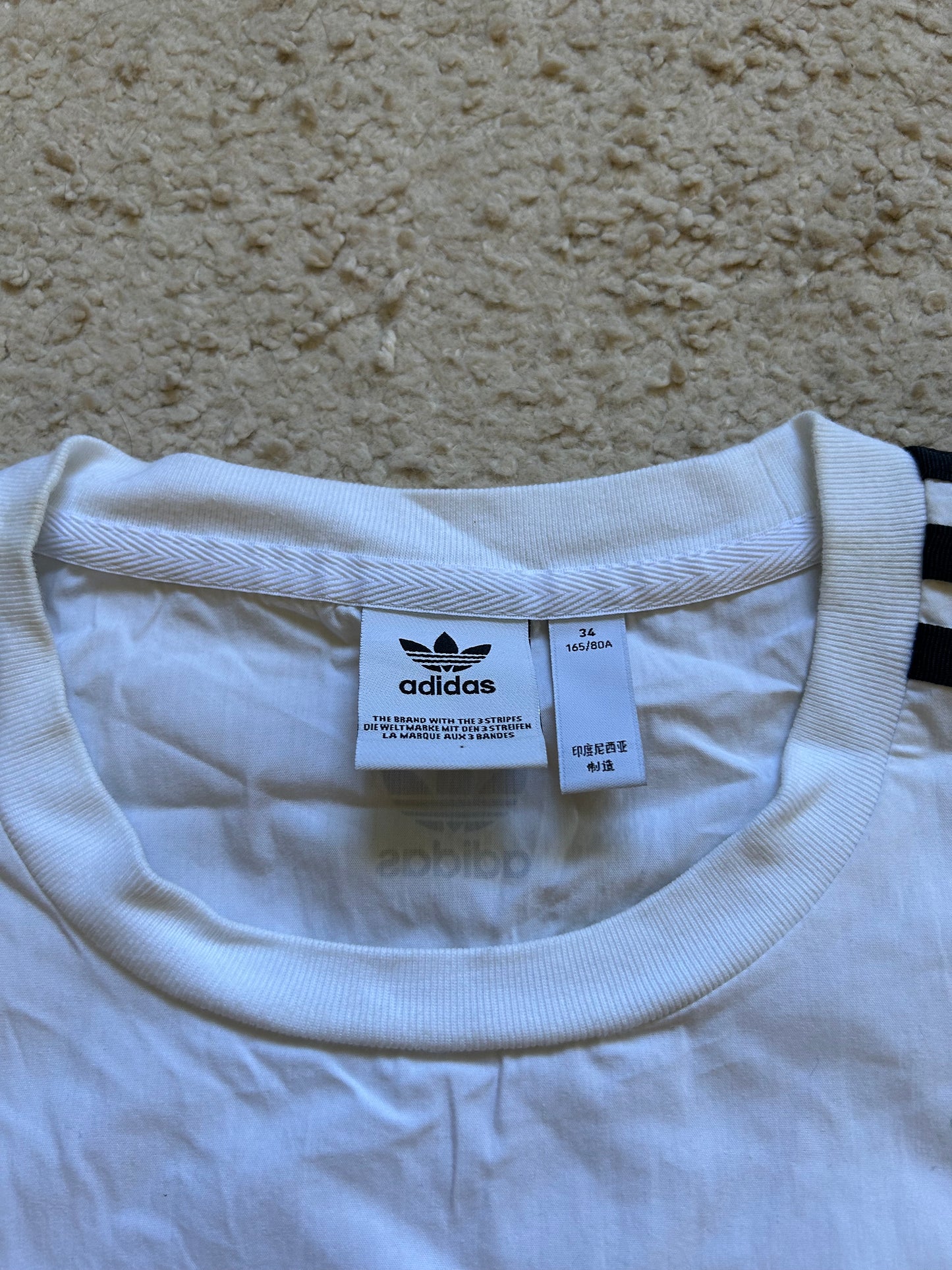 Adidas Fiorucci "ICH LIEBE DICH,ULLI!" T-Shirt (L)
