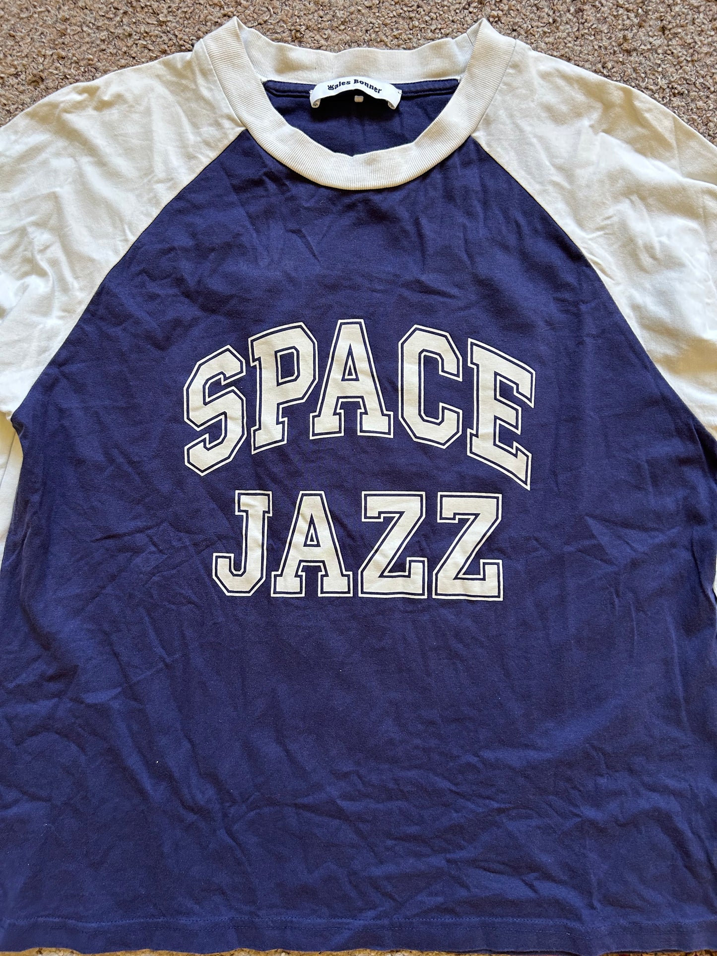 Wales Bonner "Space Jazz" Longsleeve (XS)
