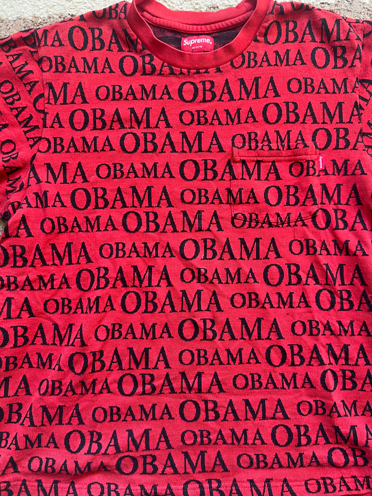 Supreme T-Shirt "OBAMA" (M)