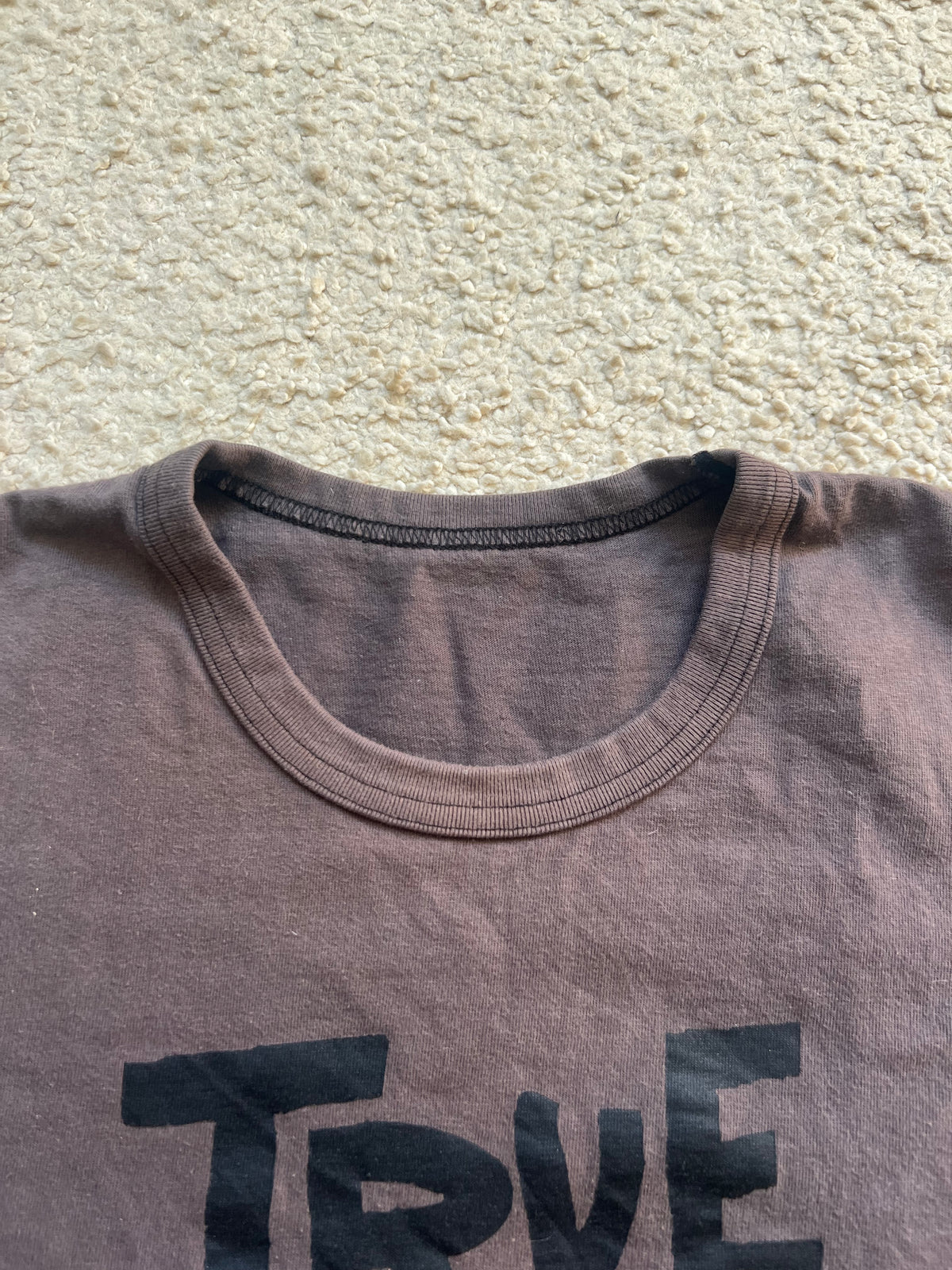 Comme Des Garcons T-Shirt "TRUE HEART STRONG MIND"(M)