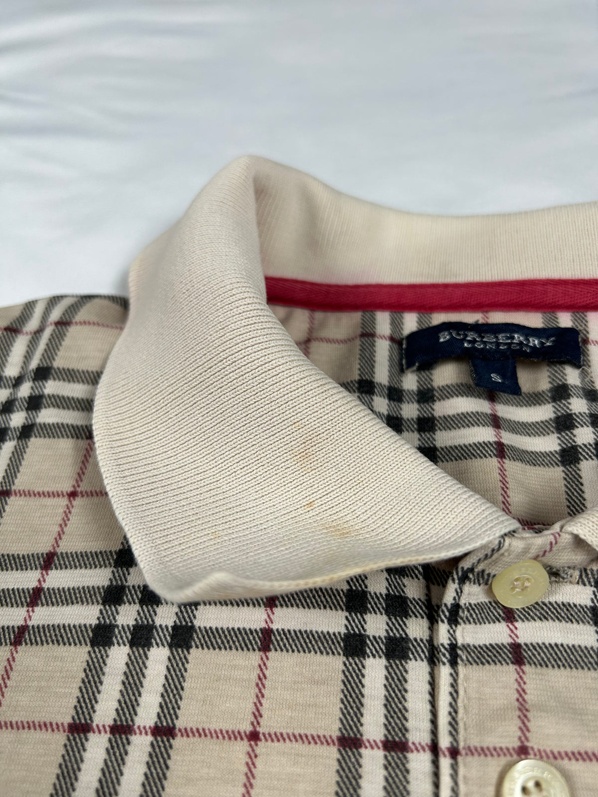 Burberry Polo Shirt (S)
