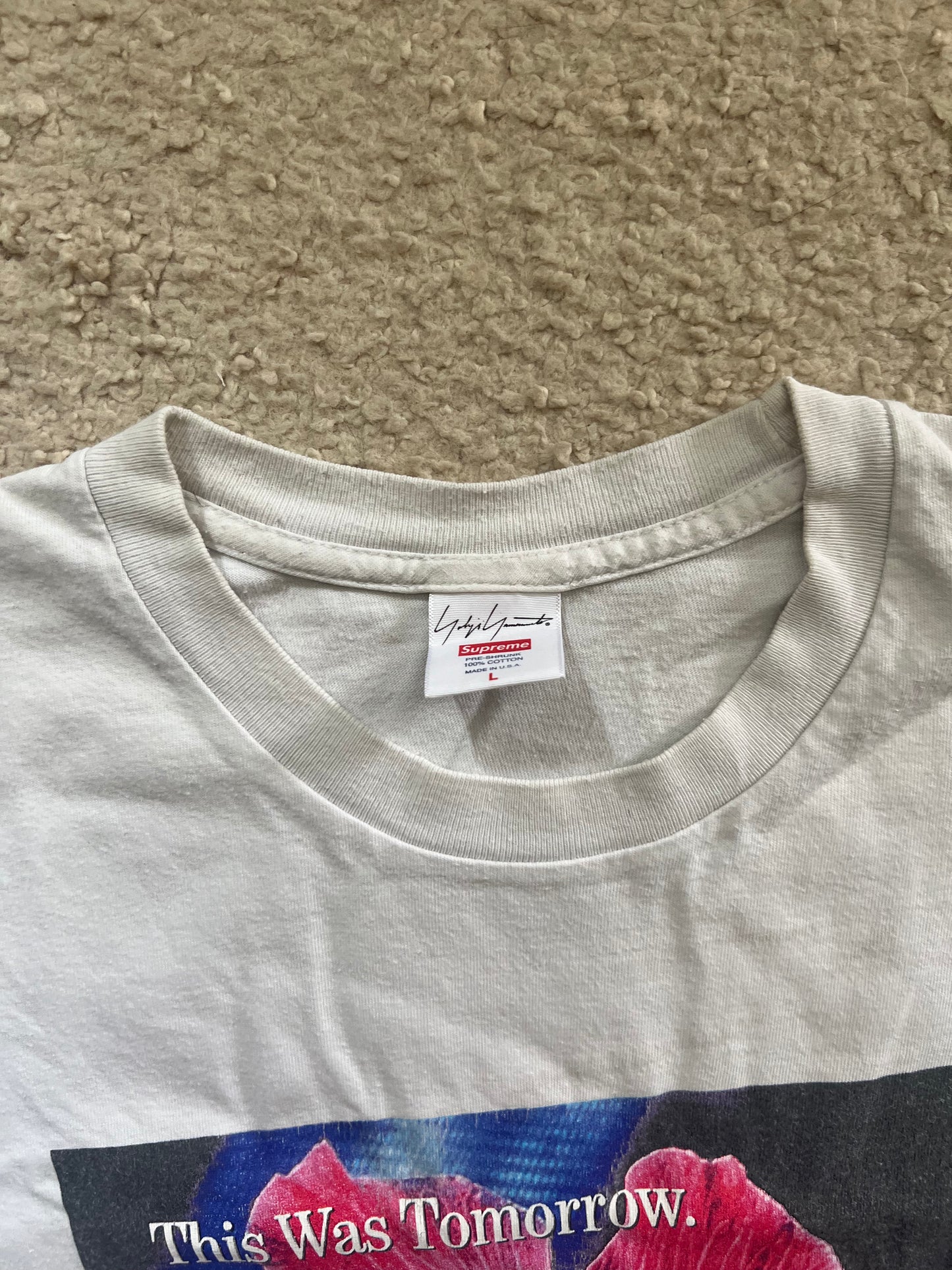 Supreme x Yohji Yamamoto T-Shirt (L)