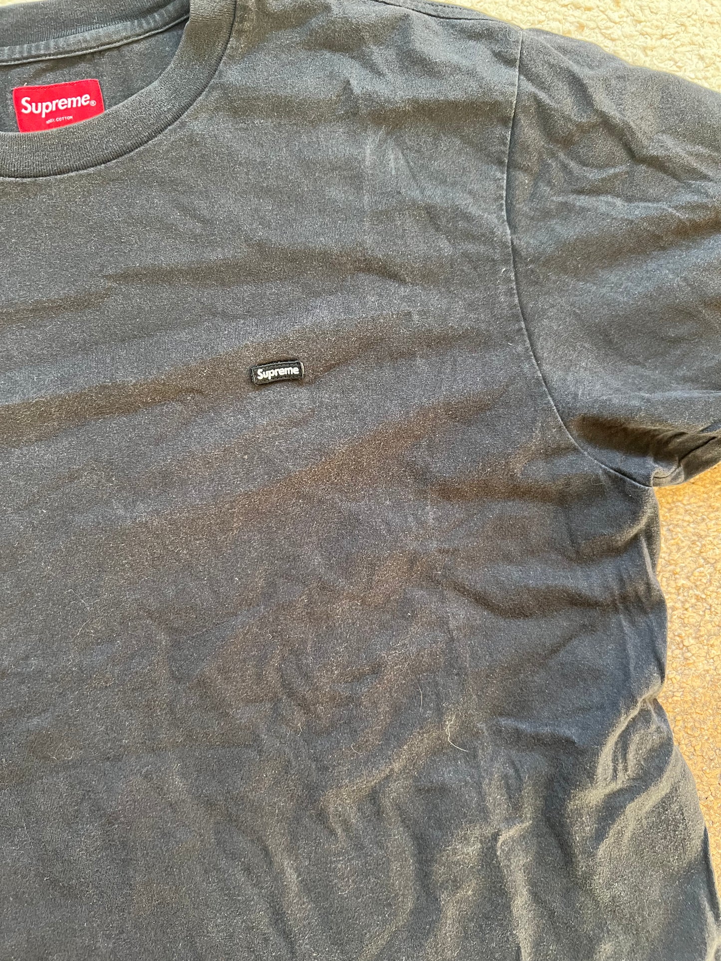 Supreme all black T-Shirt (L)