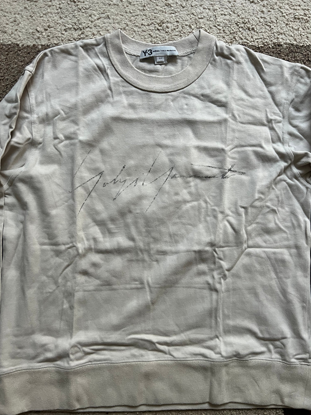 Y-3 Yohji Yamamoto Adidas Sweatshirt (S)