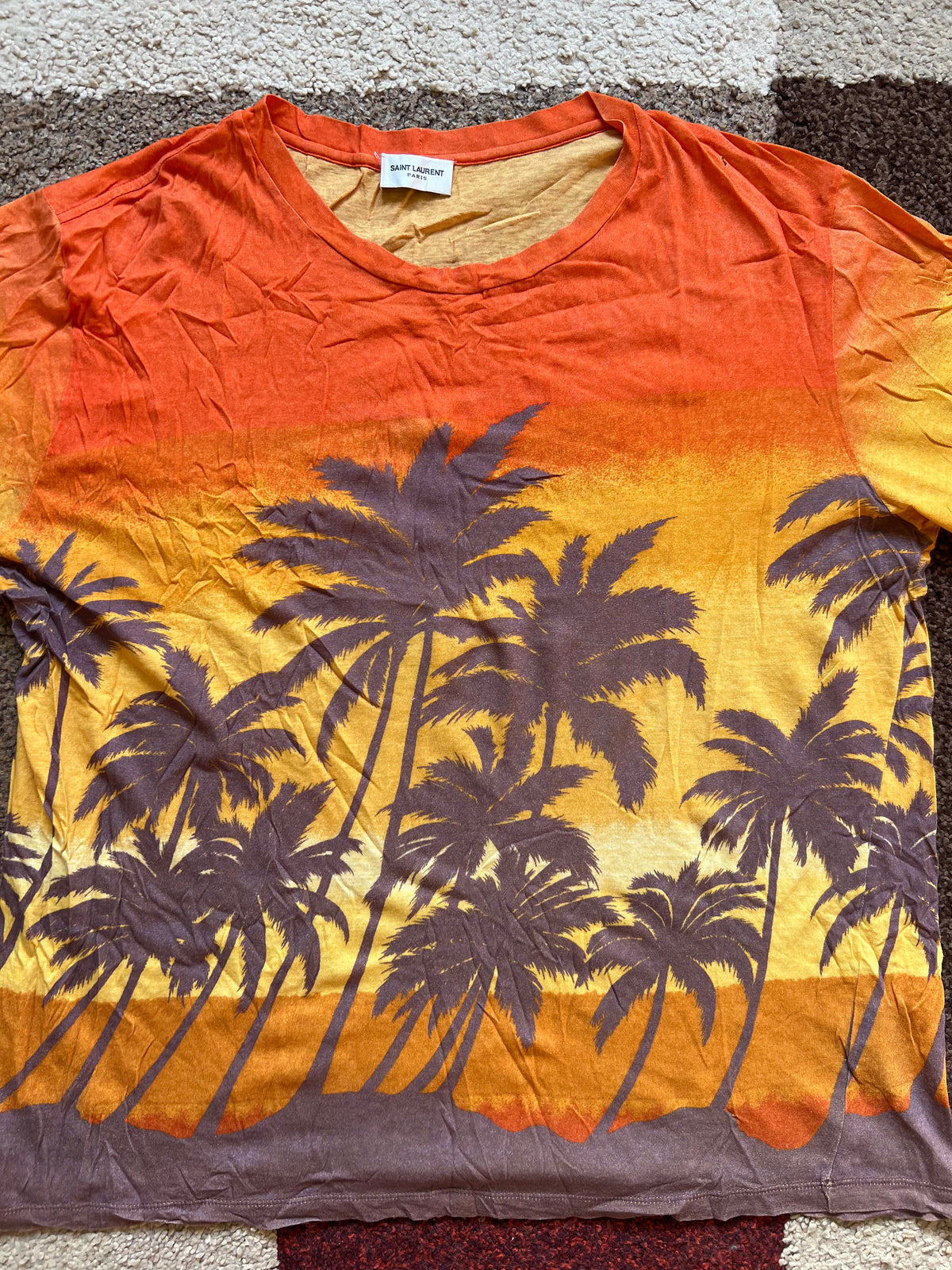 Saint Laurent "Palm Tree" Shirt (XS)