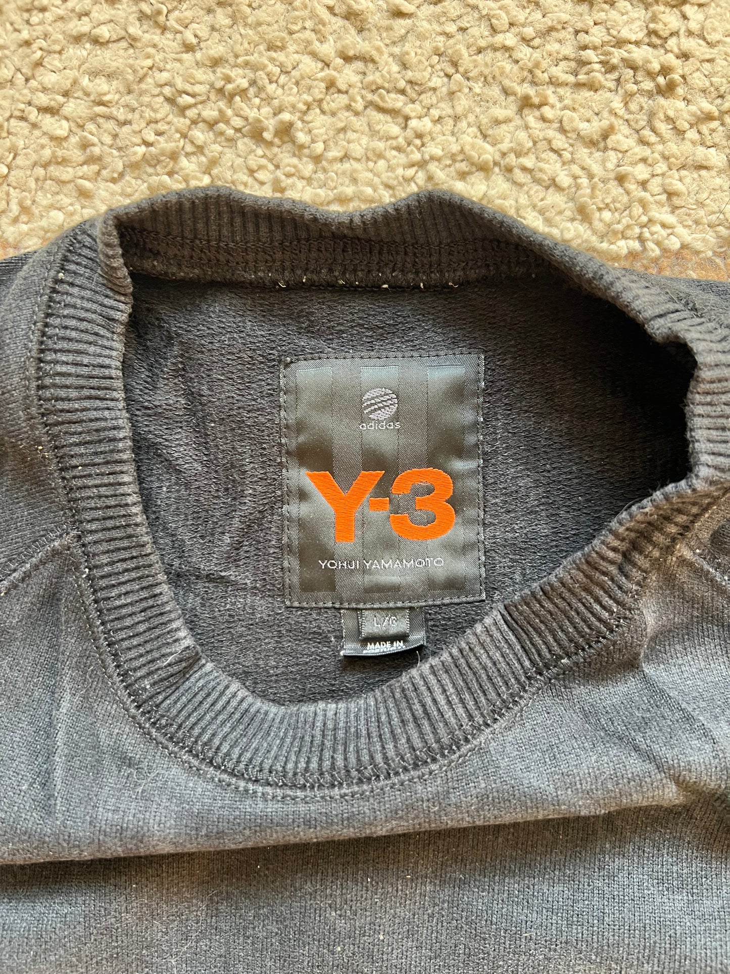 Y-3 Yohji Yamamoto Adidas Knit T-Shirt (L)